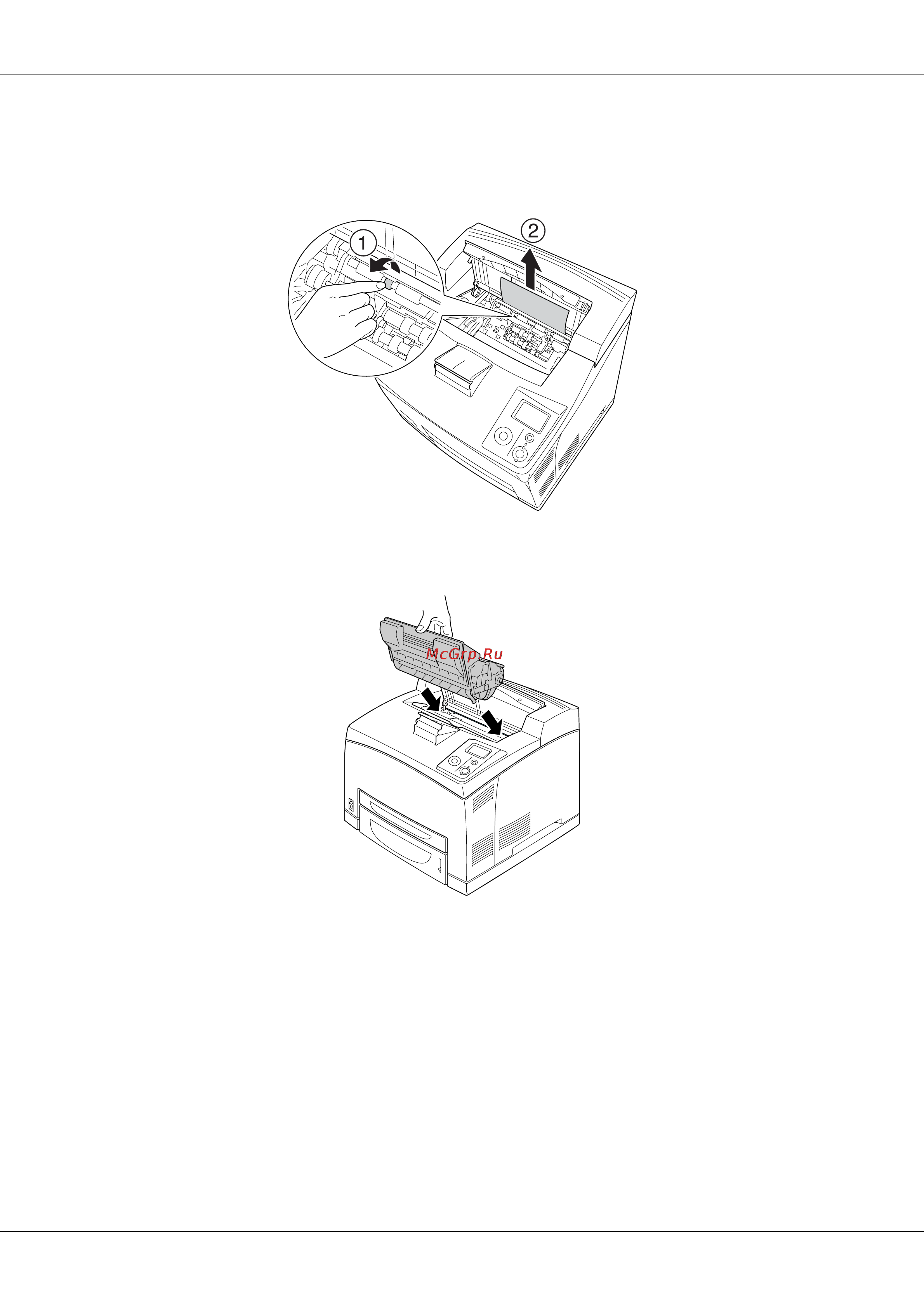 Epson AcuLaser M4000 [145/220] Установите тонер картридж