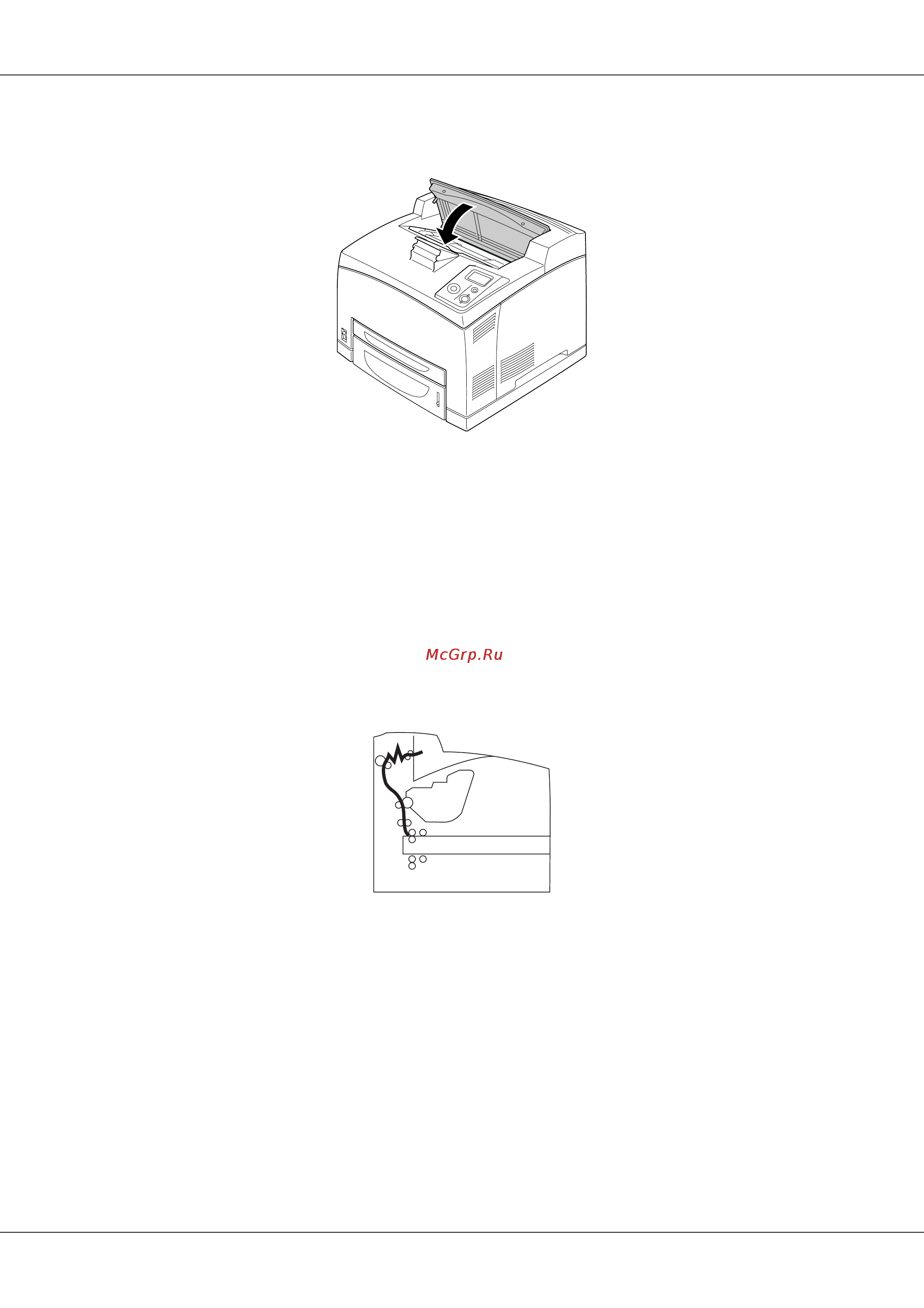 Epson AcuLaser M4000 [146/220] Замятие бумаги a b крышки a и b