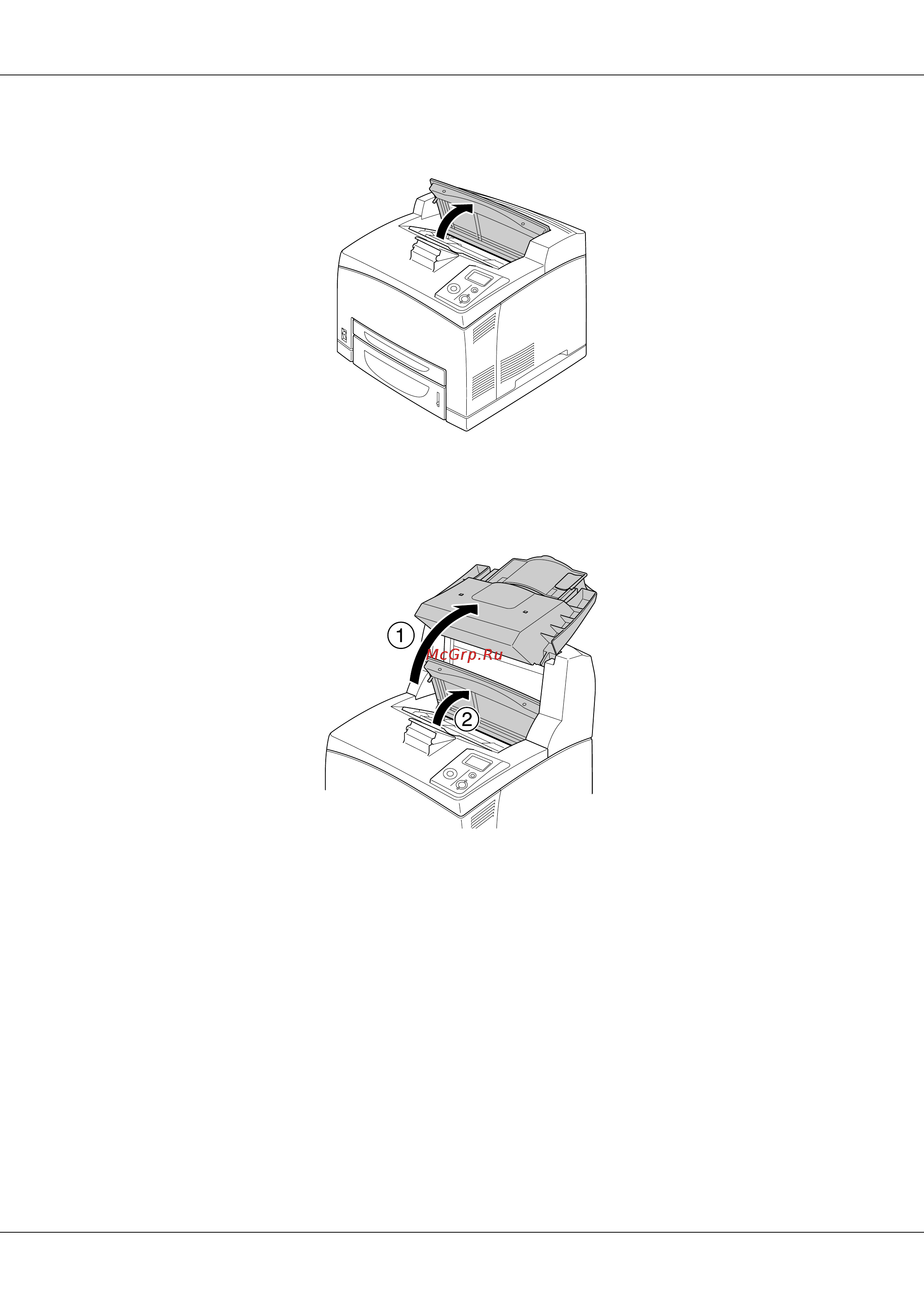 Epson AcuLaser M4000 [147/220] Откройте крышку a