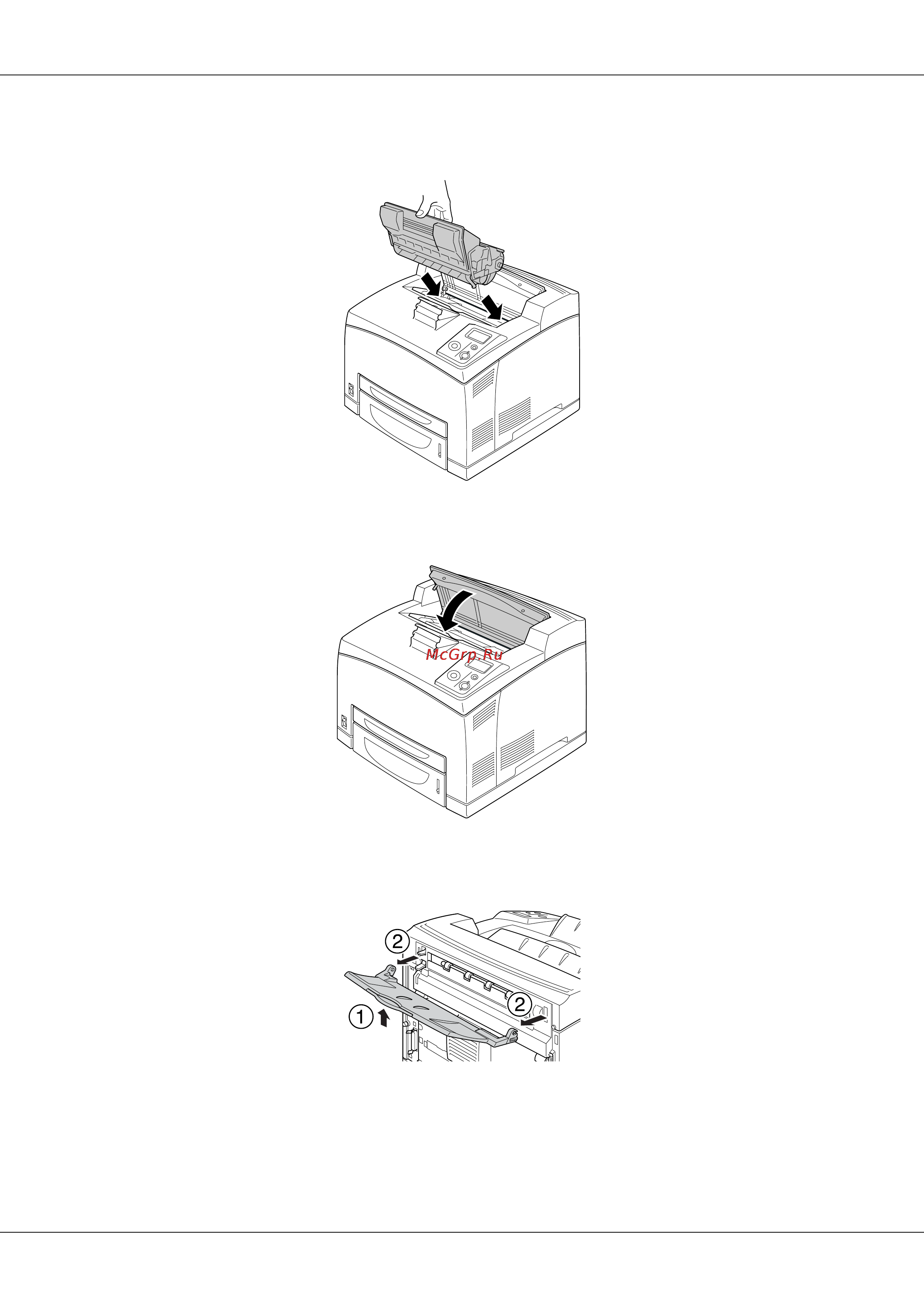Epson AcuLaser M4000 [149/220] Установите тонер картридж