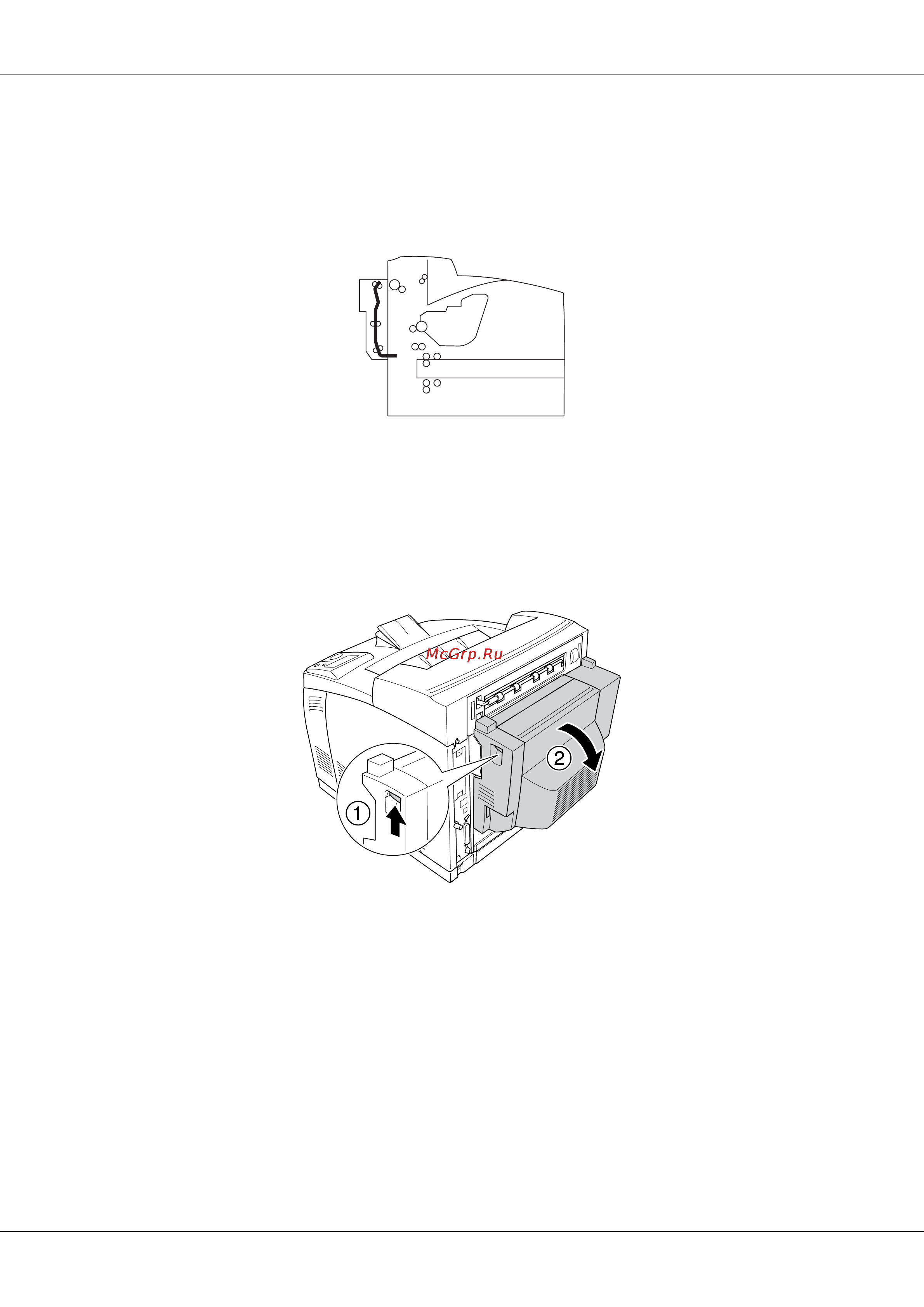 Epson AcuLaser M4000 [155/220] Замятие бумаги dm крышка модуля для двусторонней печати