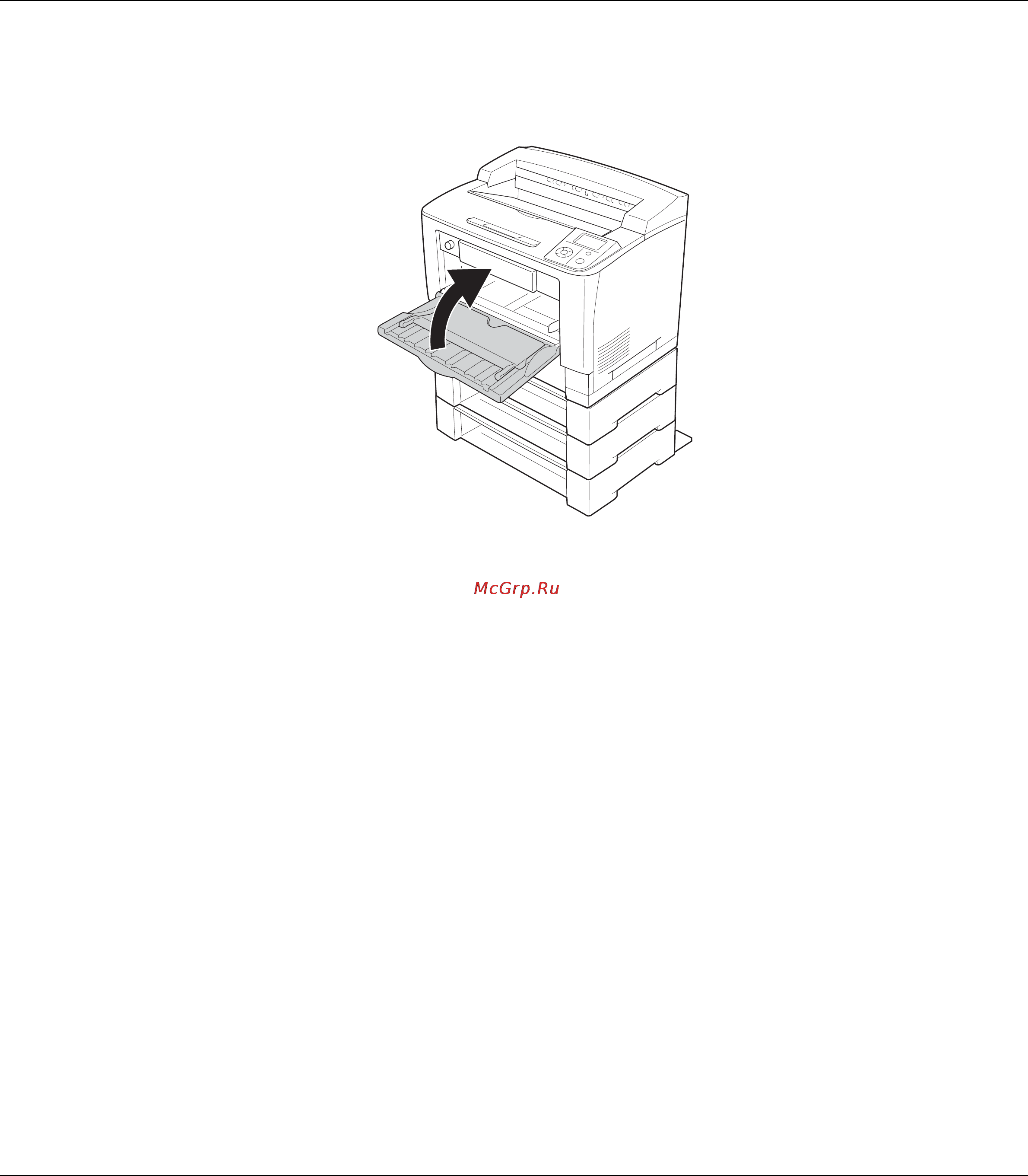 Epson AcuLaser M8000 [127/256] Снятие дополнительного кассетного лотка
