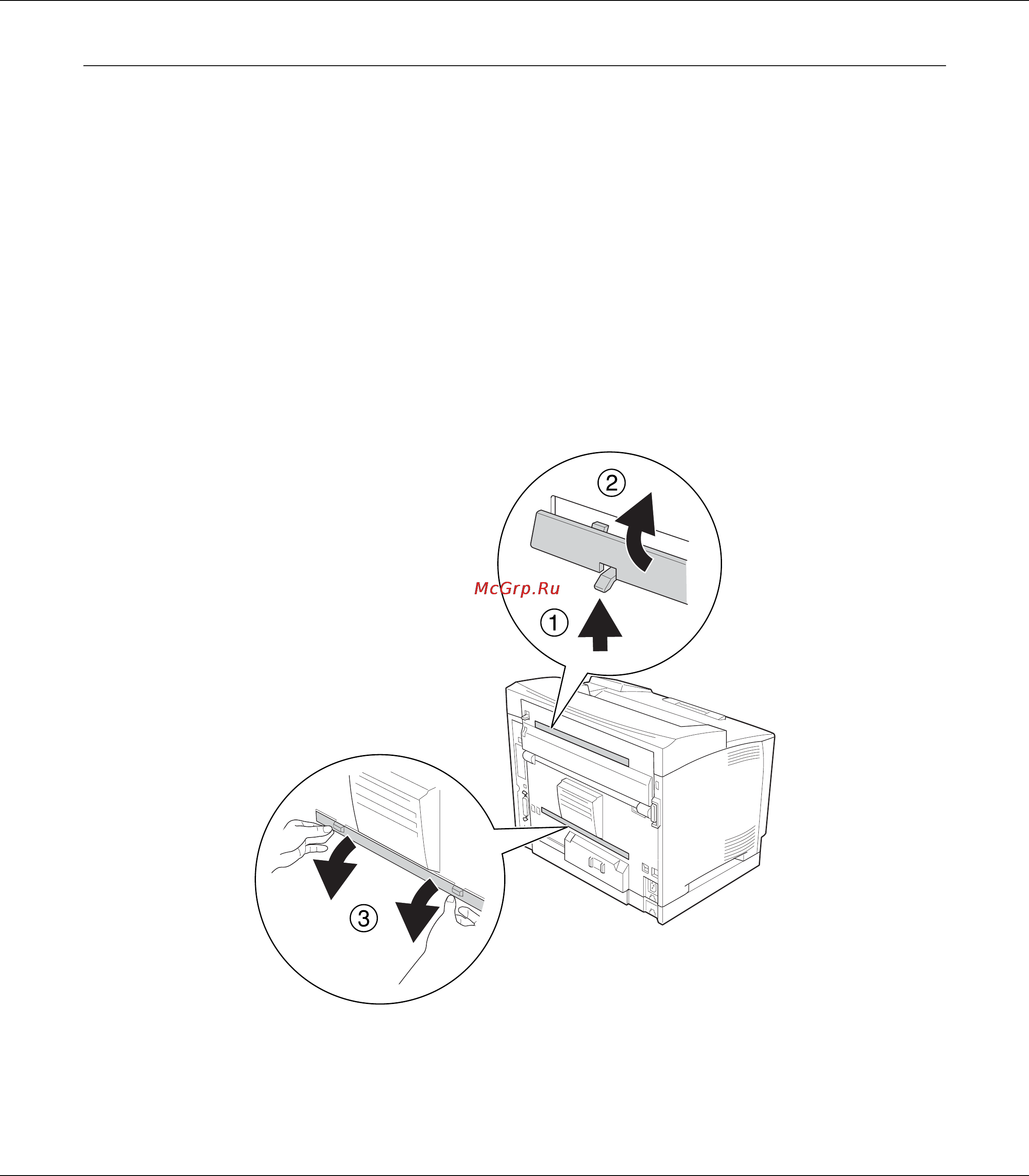Epson AcuLaser M8000 [128/256] Установка модуля двусторонней печати