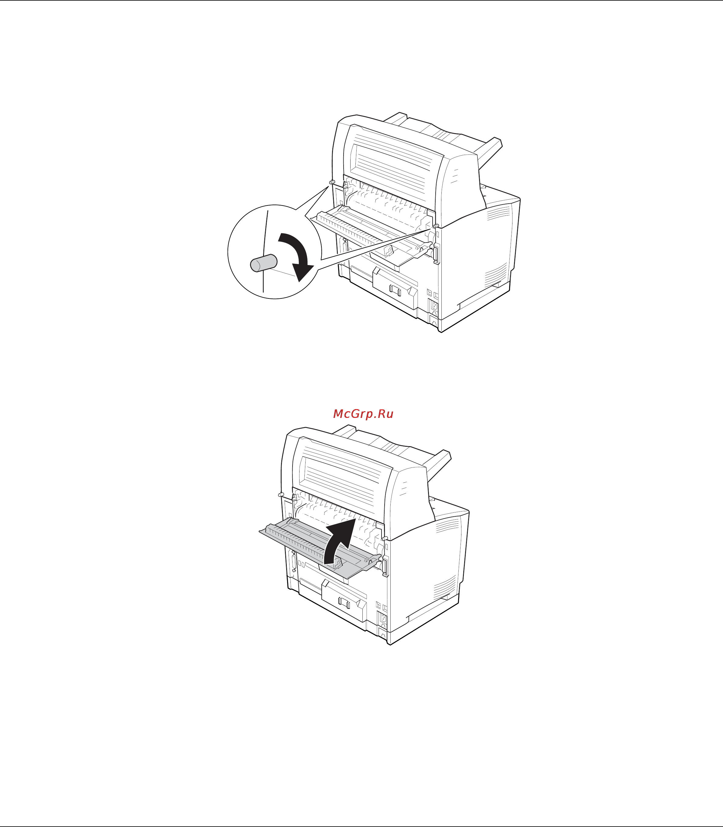 Epson AcuLaser M8000 [135/256] Закрепите раскладчик двумя винтами