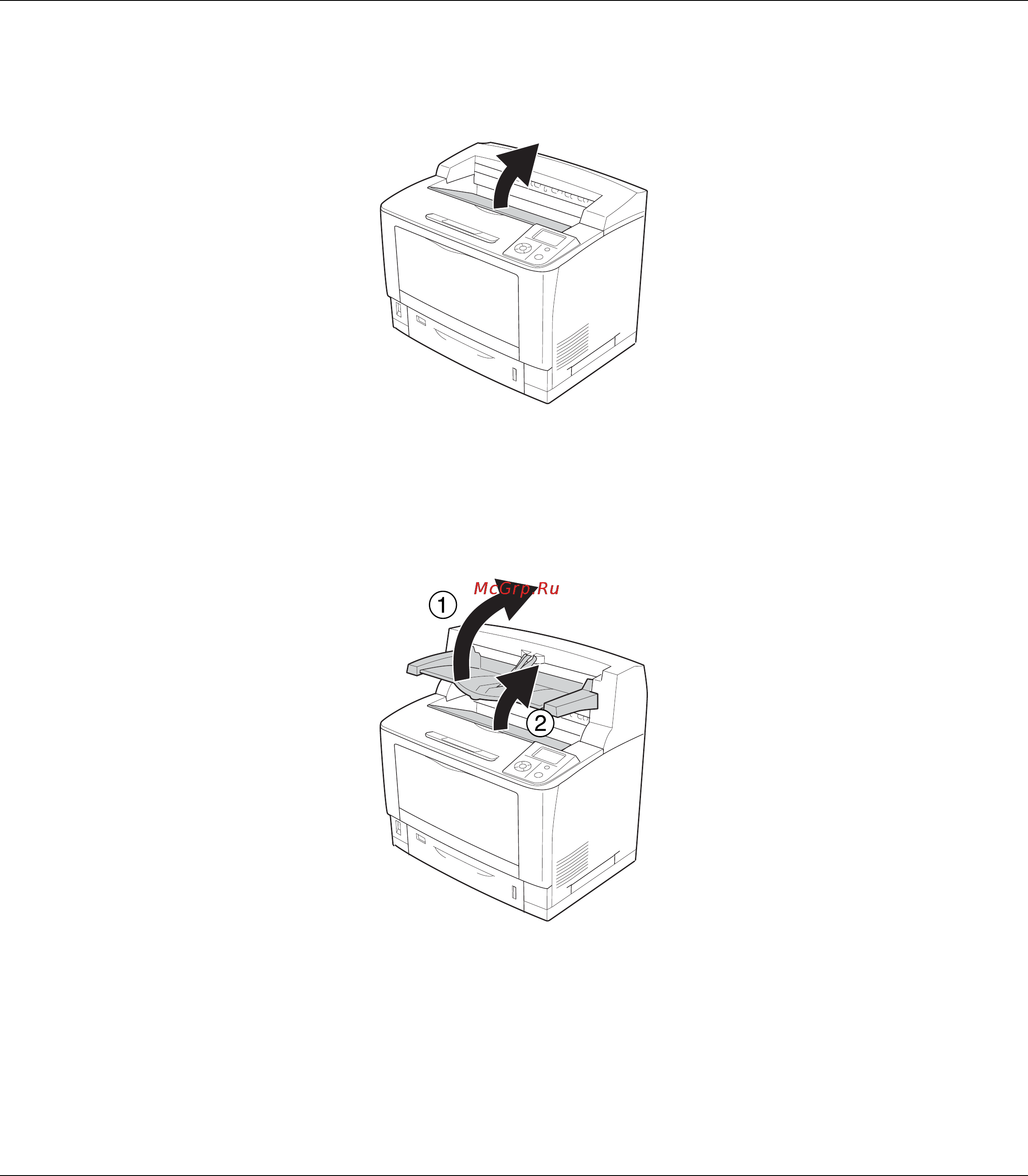 Epson AcuLaser M8000 [171/256] Откройте крышку a