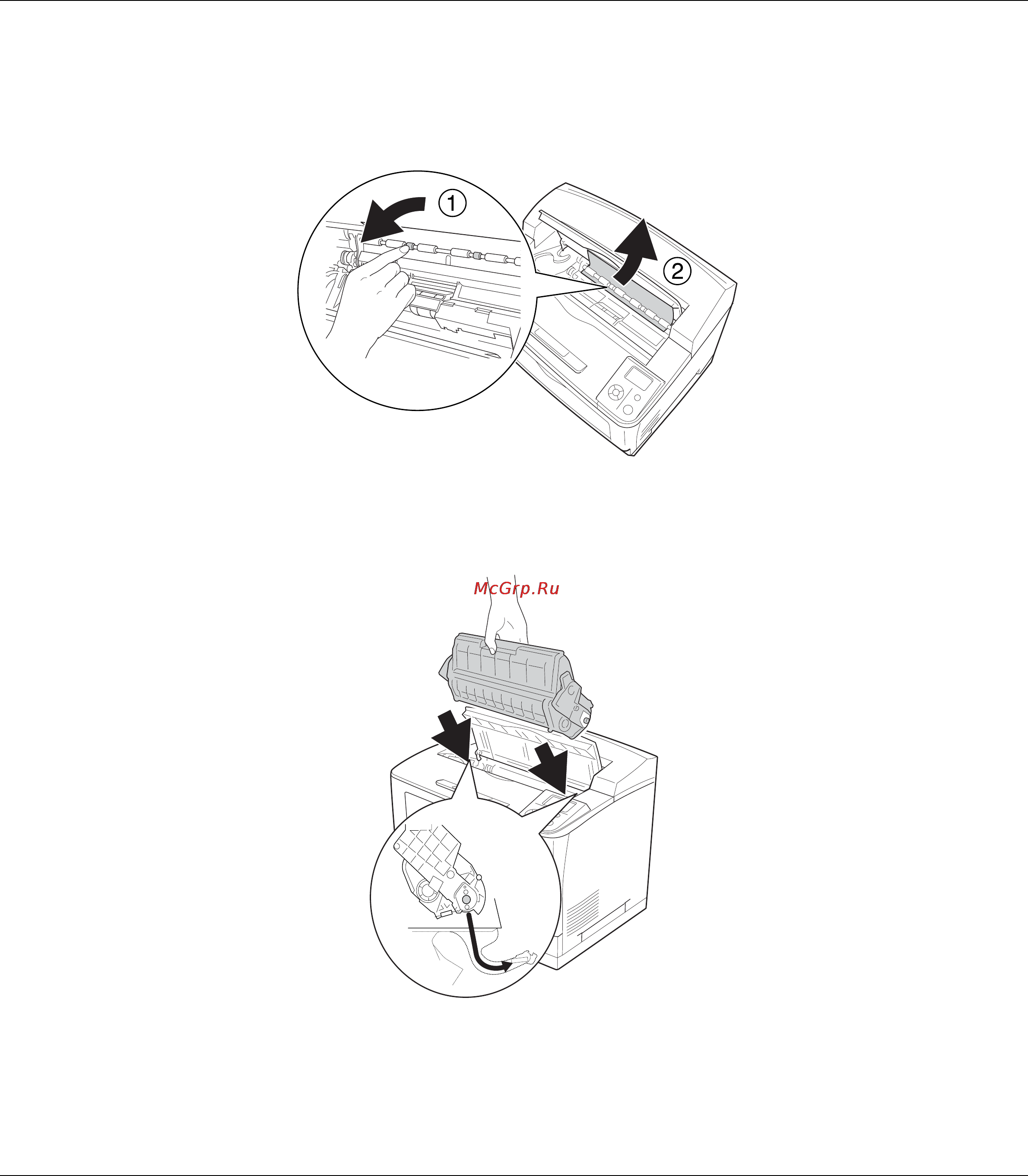 Epson AcuLaser M8000 [173/256] Установите тонер картридж