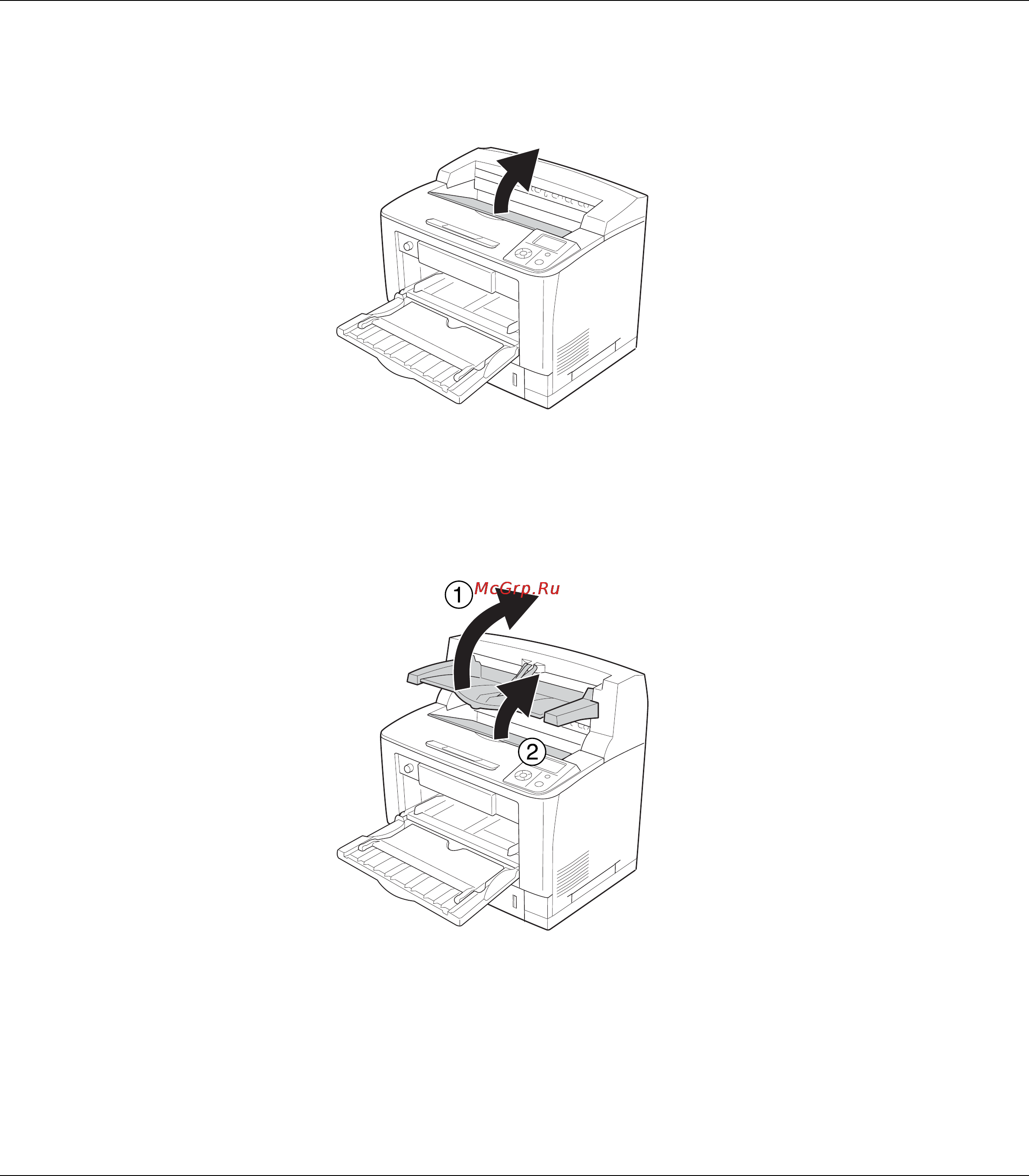 Epson AcuLaser M8000 [176/256] Откройте крышку a