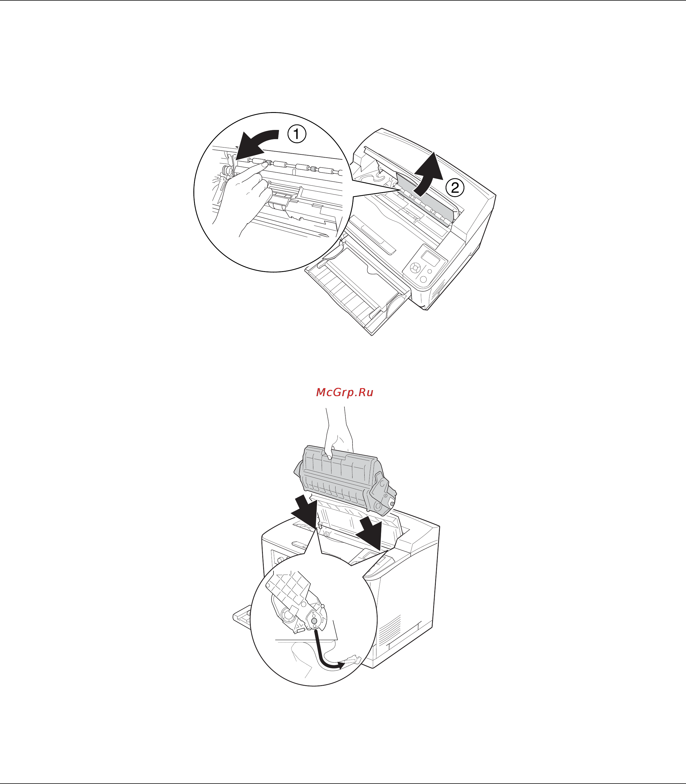 Epson AcuLaser M8000 [178/256] Установите тонер картридж