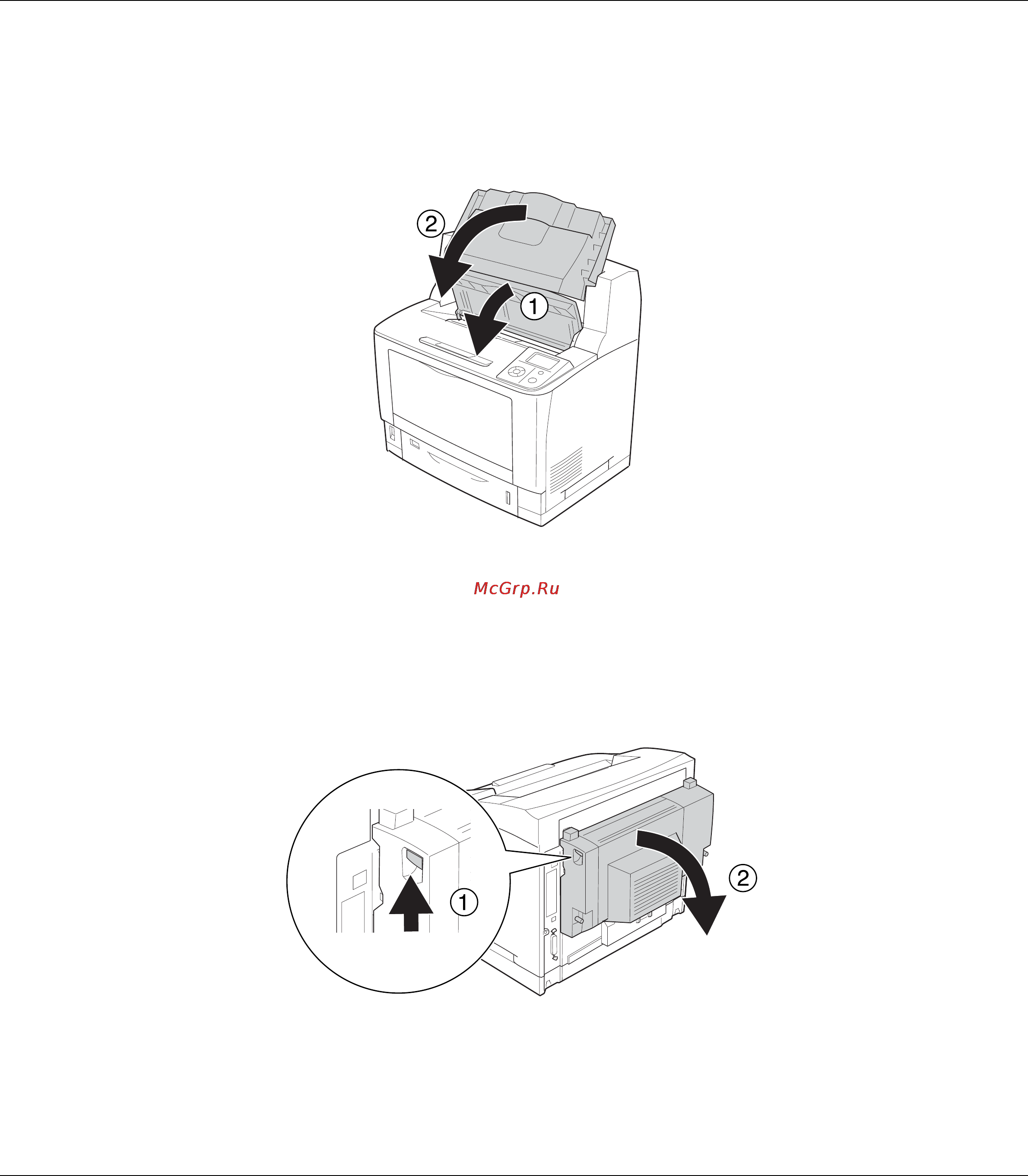 Epson AcuLaser M8000 [187/256] Замятие бумаги dm крышка модуля для двусторонней печати