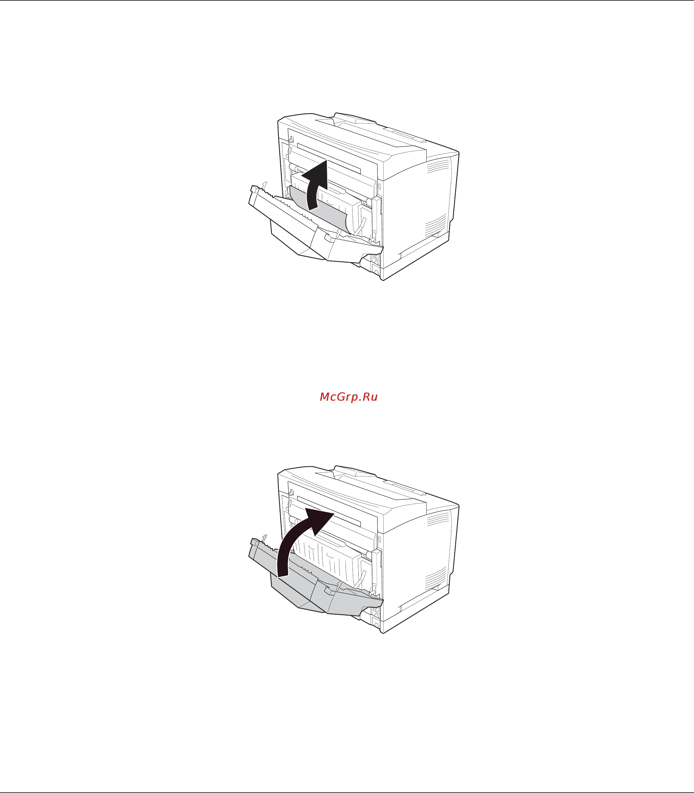 Epson AcuLaser M8000 [188/256] Аккуратно вытащите застрявшую бумагу будьте осторожны не порвите бумагу при извлечении