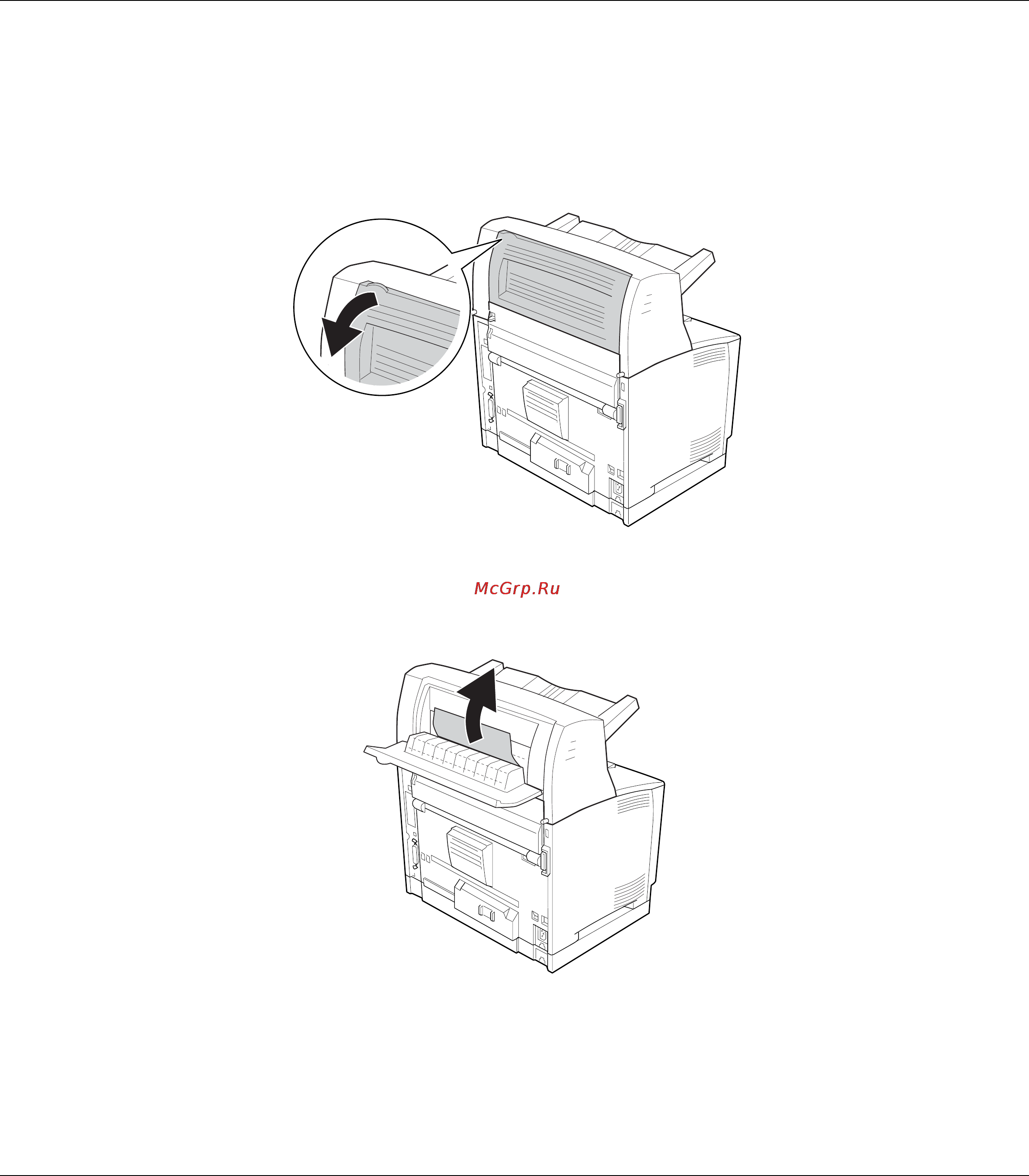 Epson AcuLaser M8000 [189/256] Замятие бумаги stk раскладчик