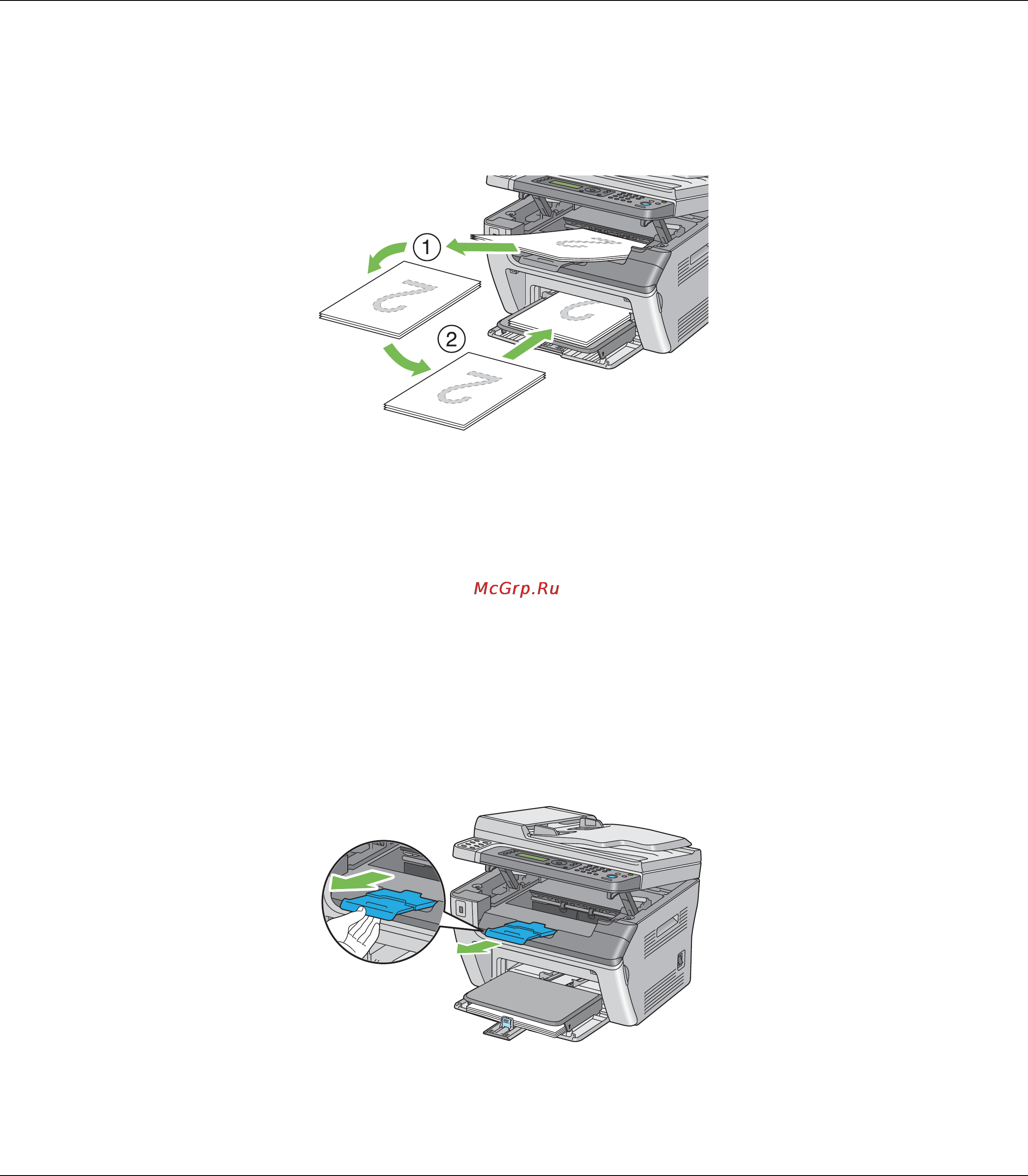 Epson AcuLaser MX14 [103/353] Использование удлинителя приемного лотка