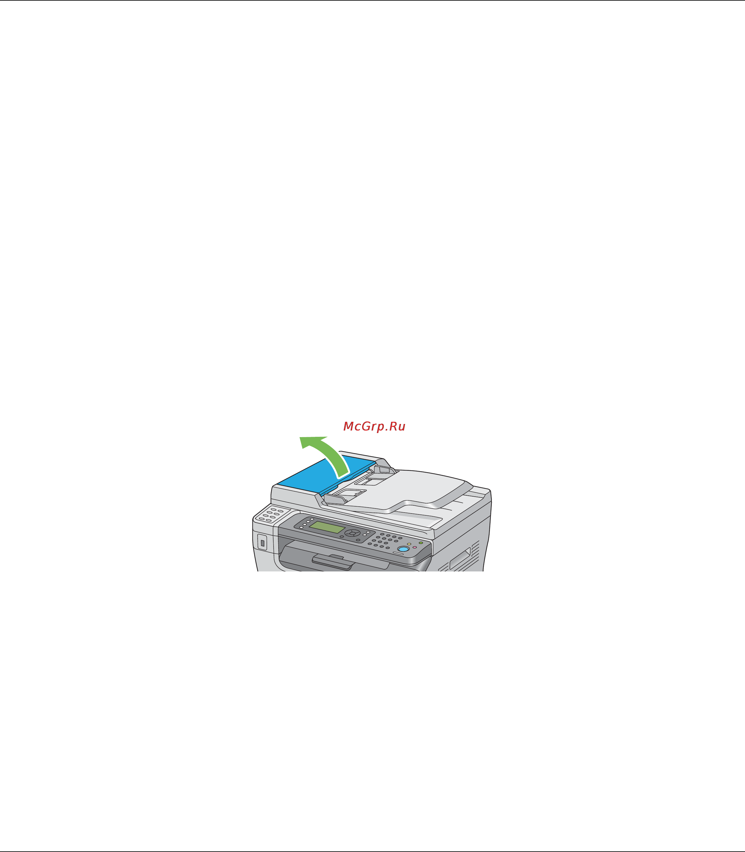Epson AcuLaser MX14 [276/353] Устранение замятий в автоматическом податчике документов adf только для epson aculaser mx14nf