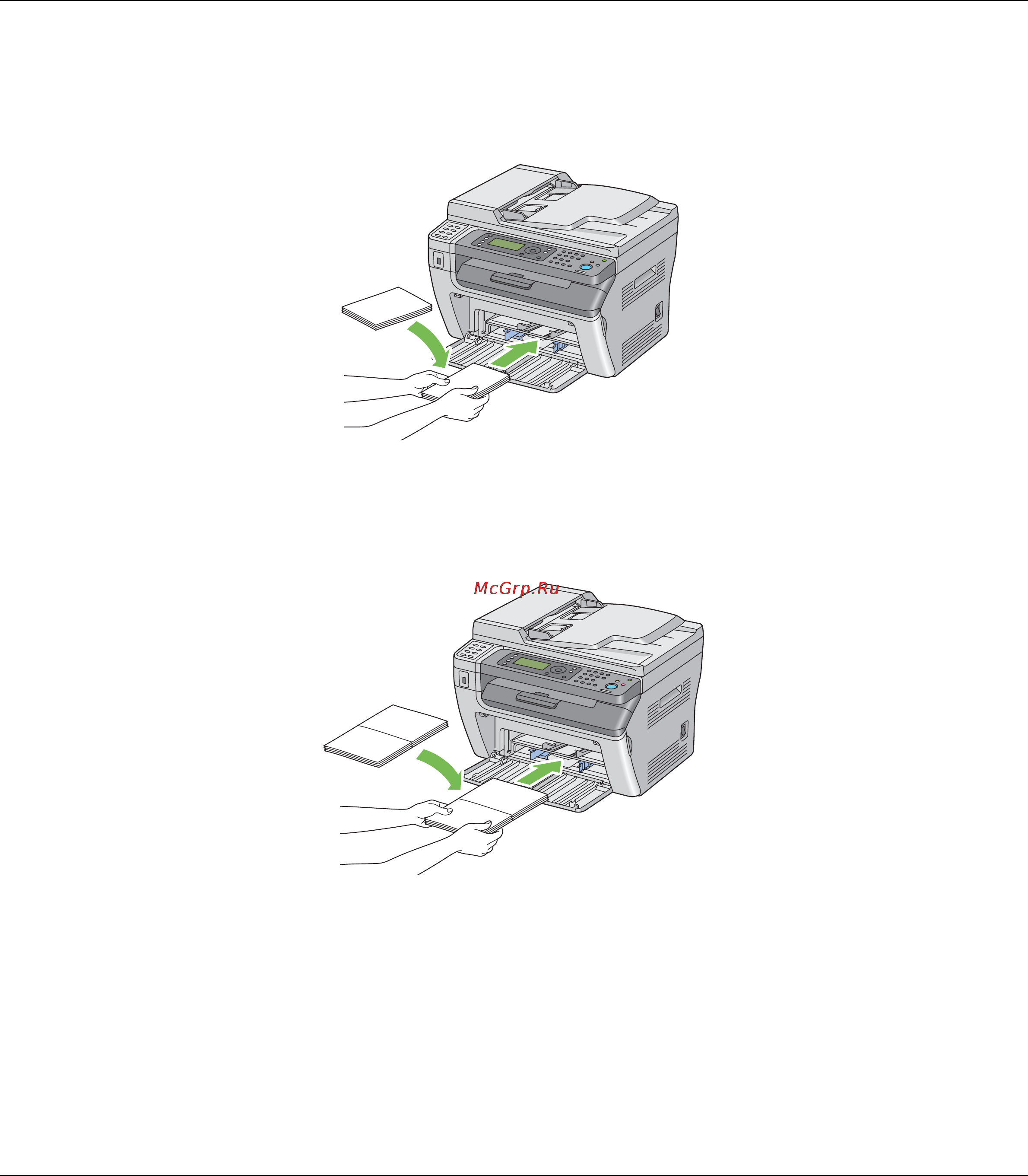Epson AcuLaser MX14 [92/353] При загрузке открыток postcard