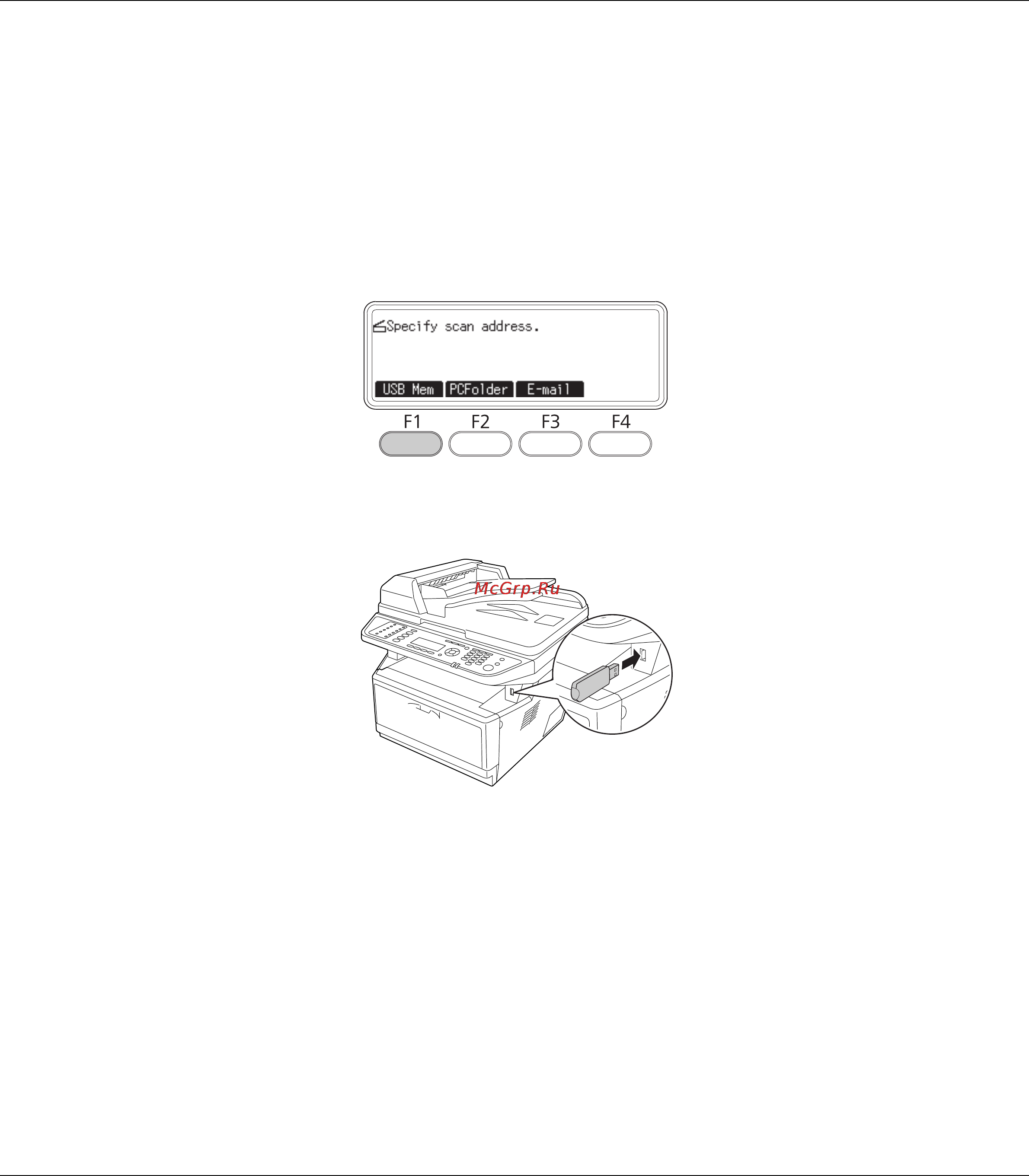 Epson AcuLaser C900 [124/326] Сохранение отсканированных данных в памяти usb