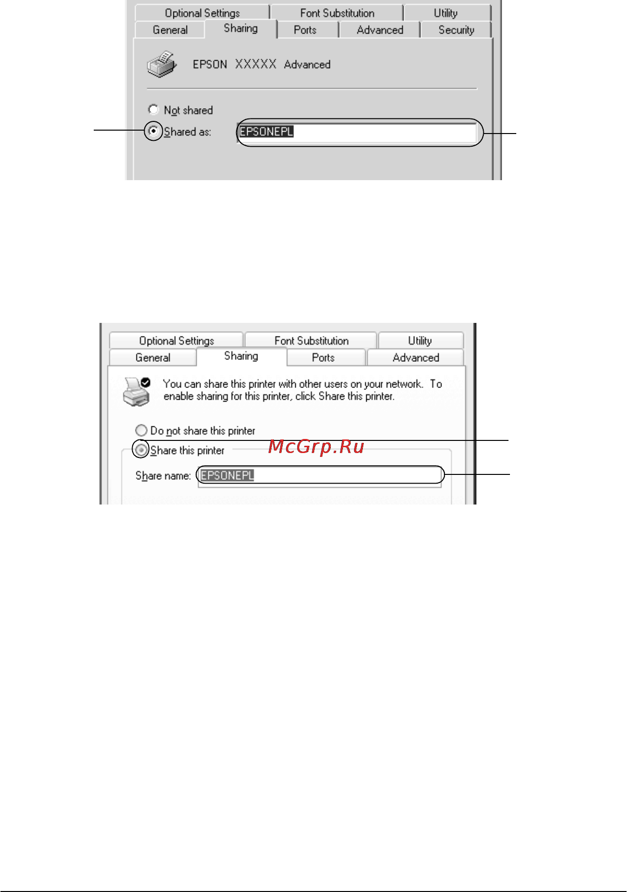 Epson AcuLaser C1100 Инструкция по эксплуатации онлайн [134/306] 49705