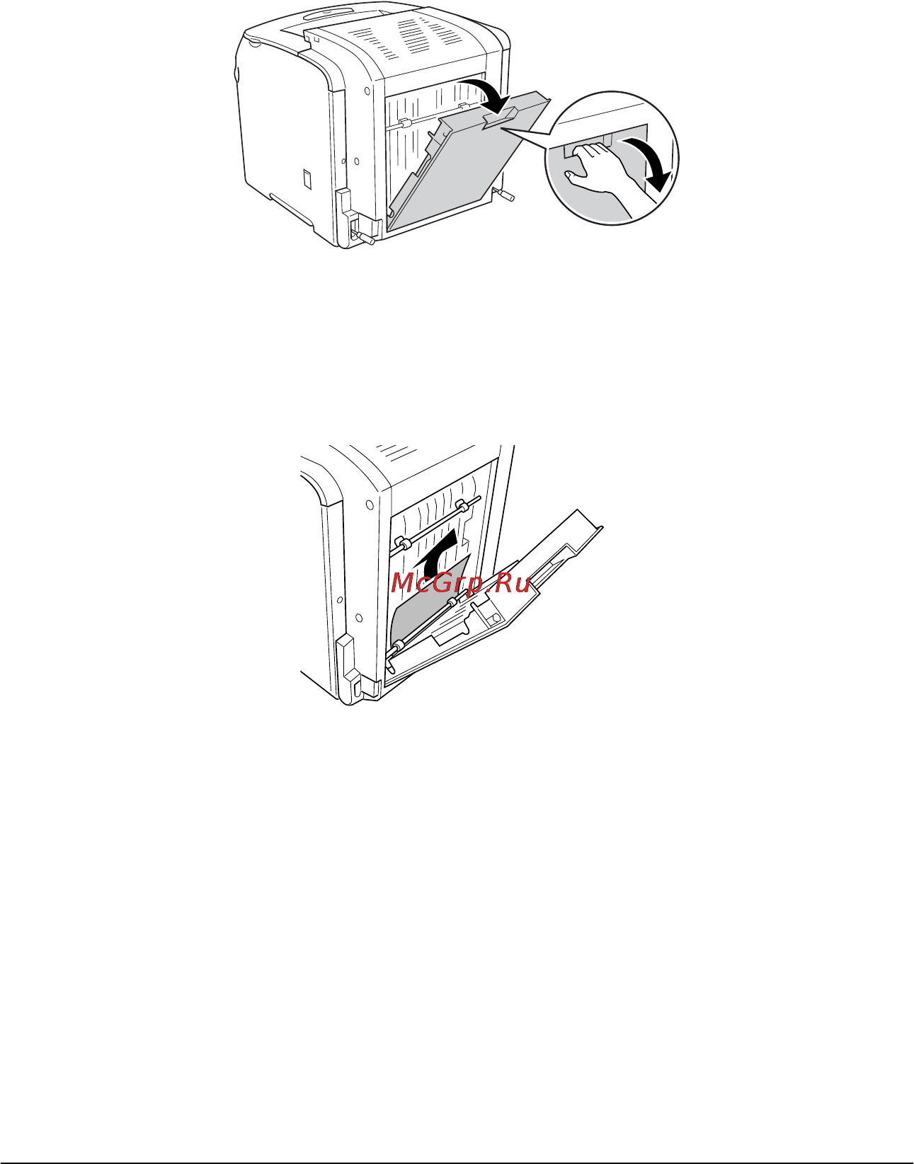 Epson AcuLaser C1100 [194/306] Замятие dm крышка dm