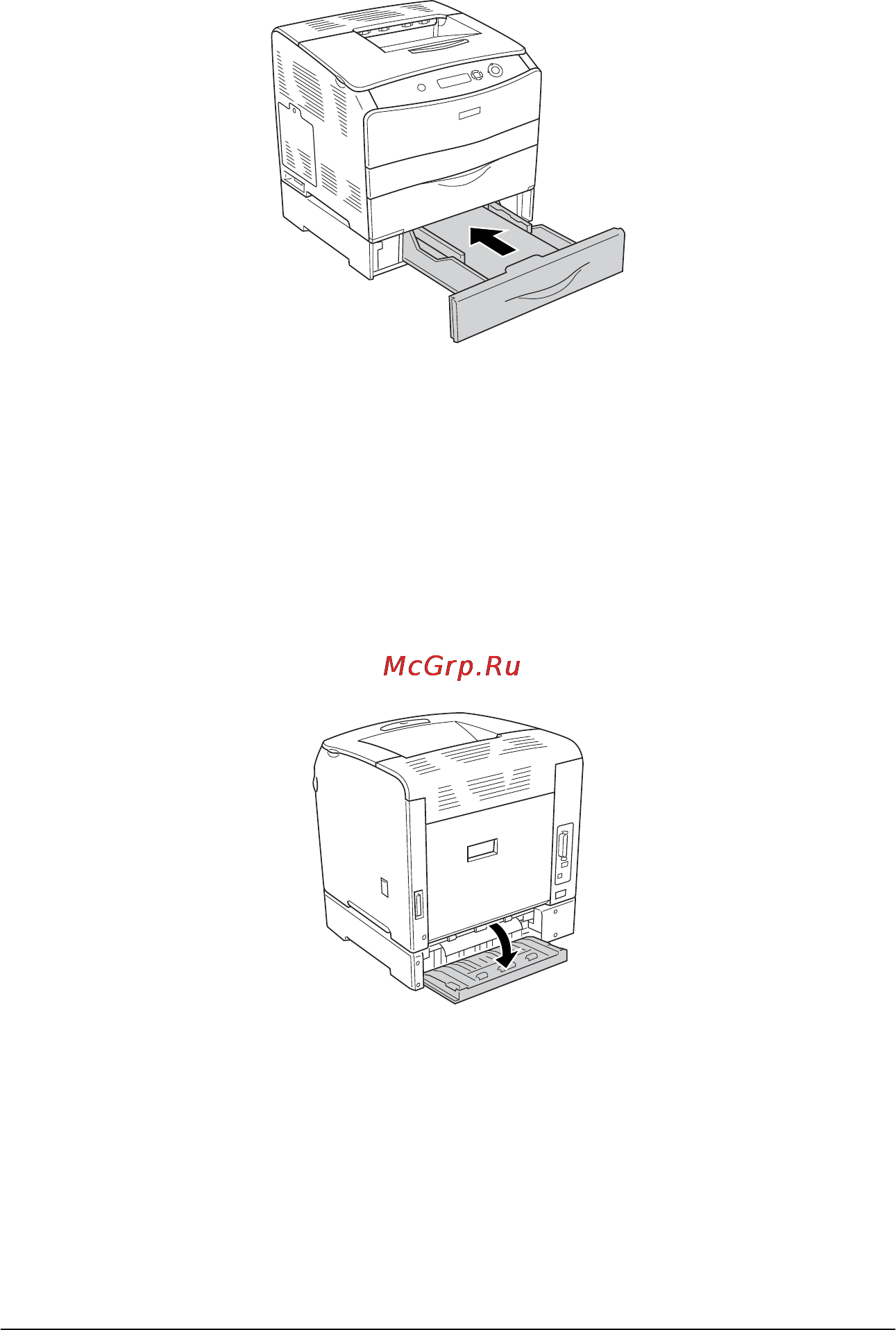 Epson AcuLaser C1100 [198/306] Замятие g крышка g