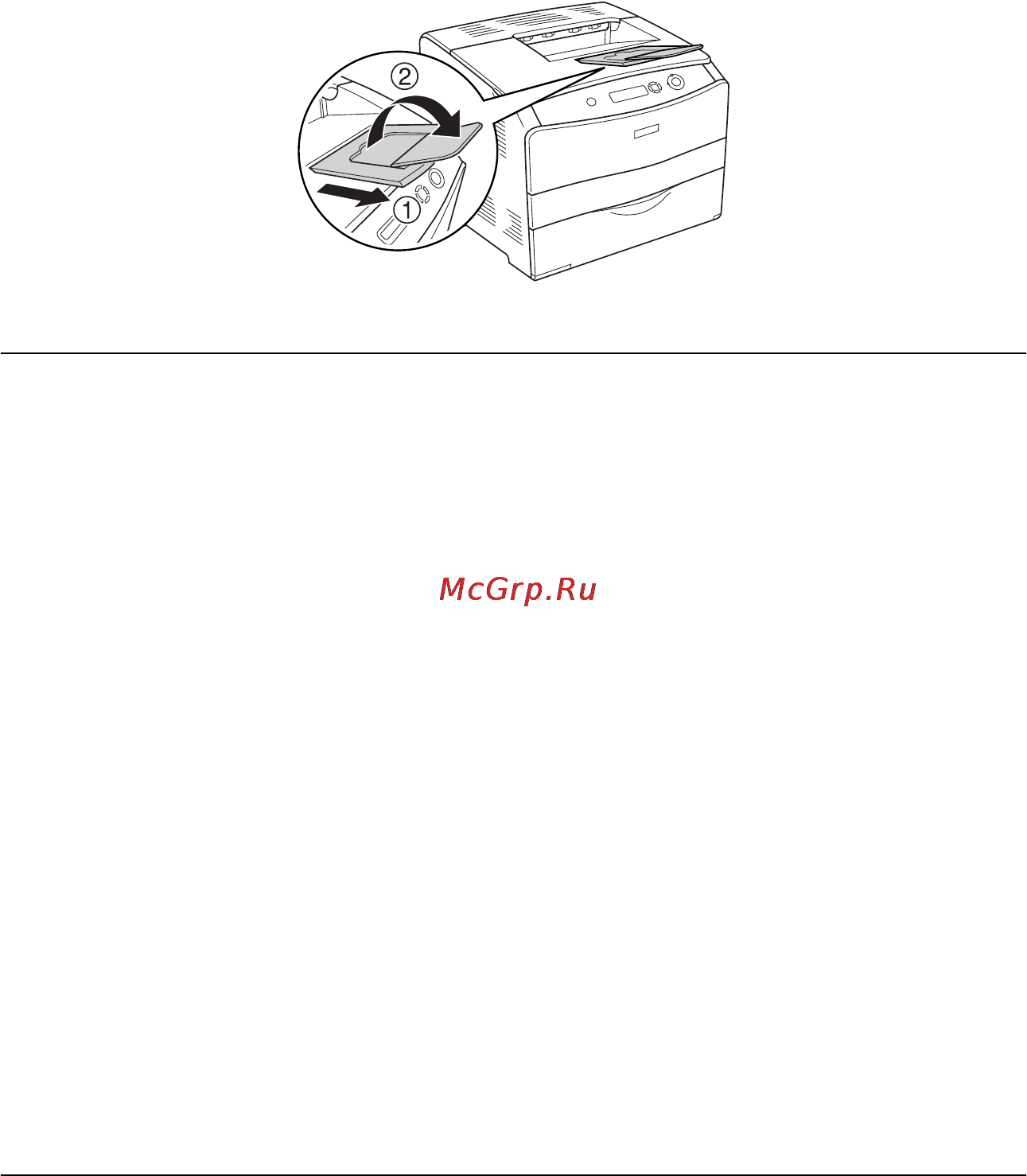 Epson AcuLaser C1100 [28/306] Приемный лоток