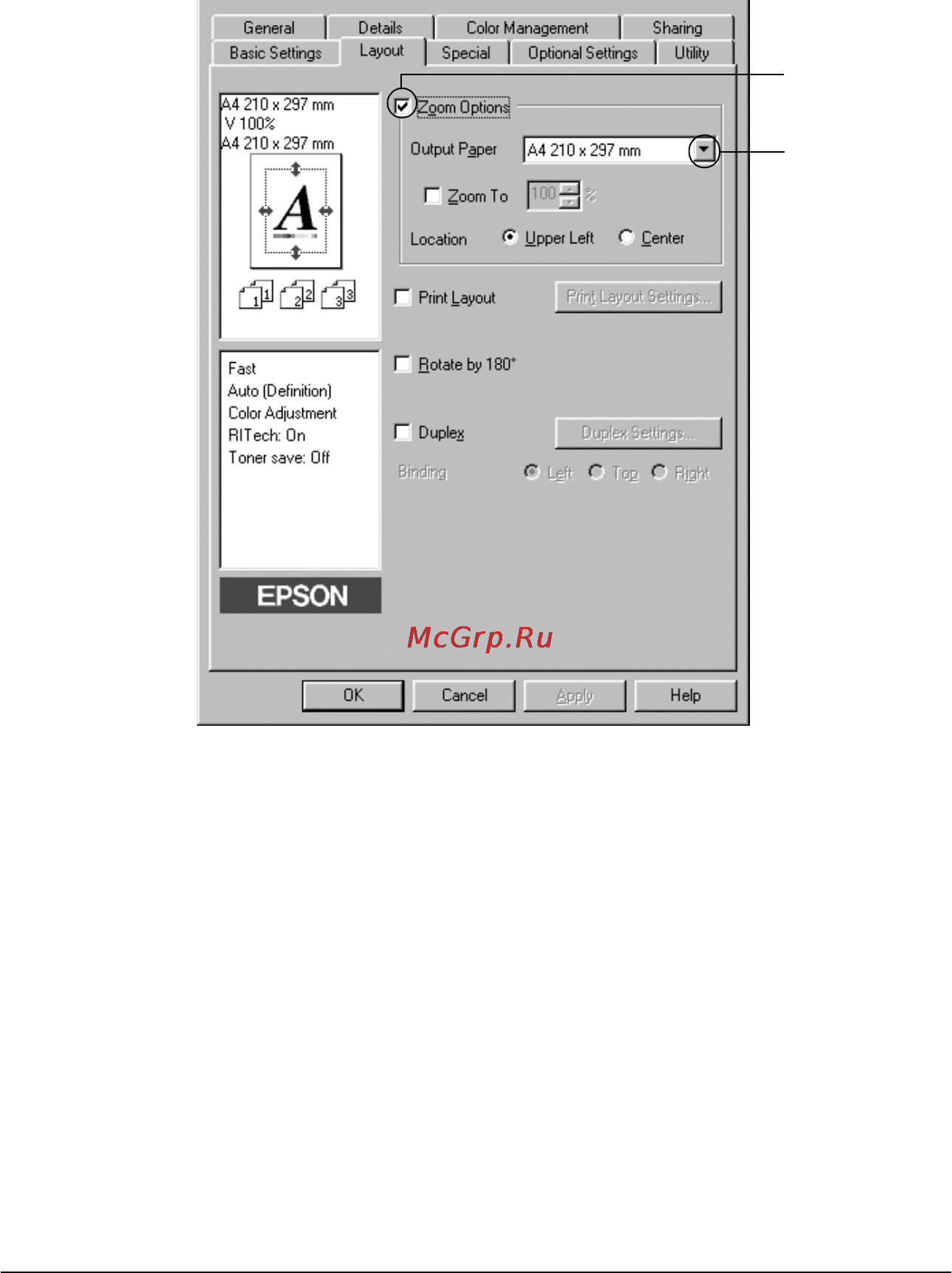 Epson AcuLaser C1100 Инструкция по эксплуатации онлайн [48/306] 49705