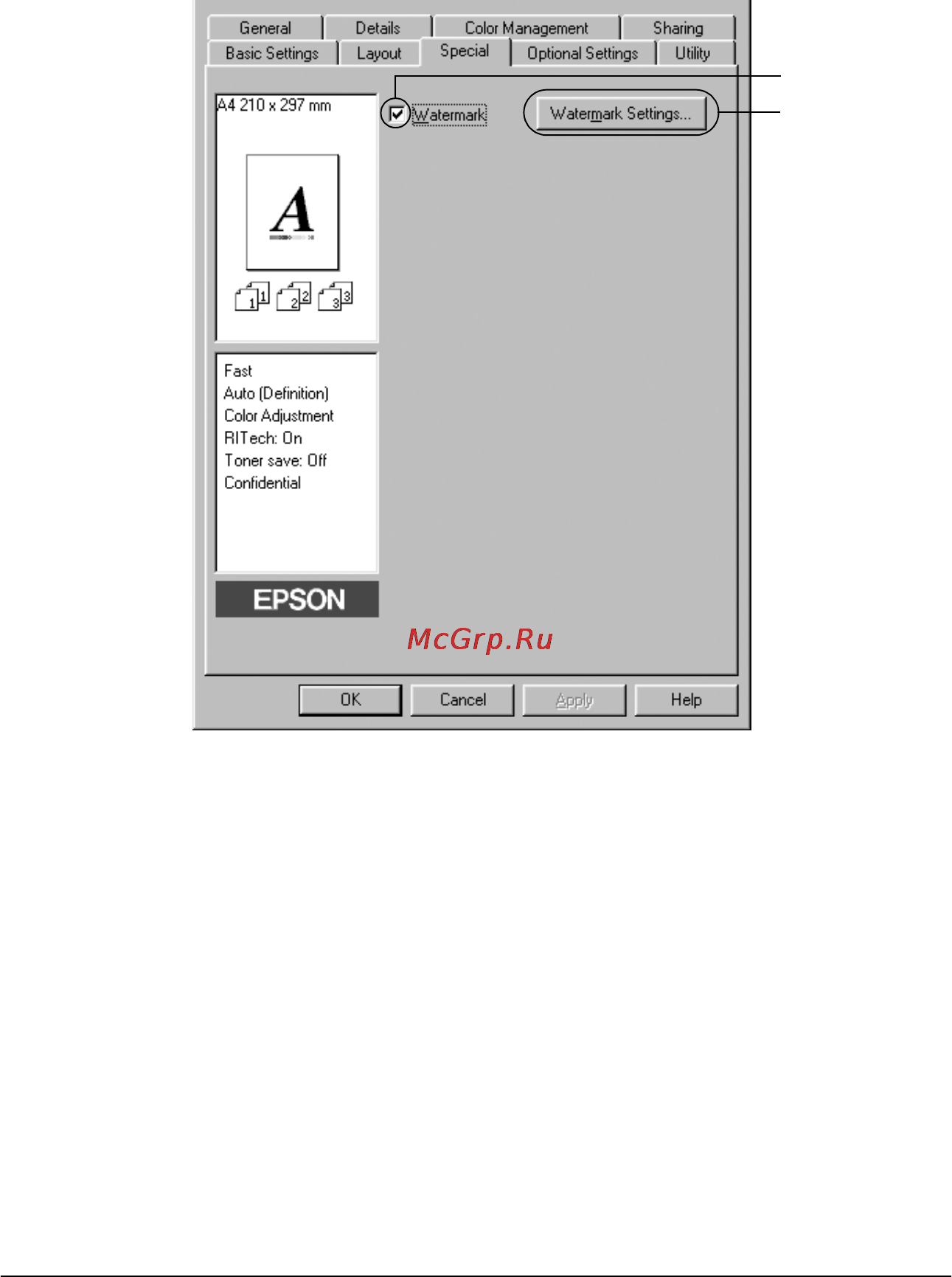 Epson AcuLaser C1100 Инструкция по эксплуатации онлайн [52/306] 49705
