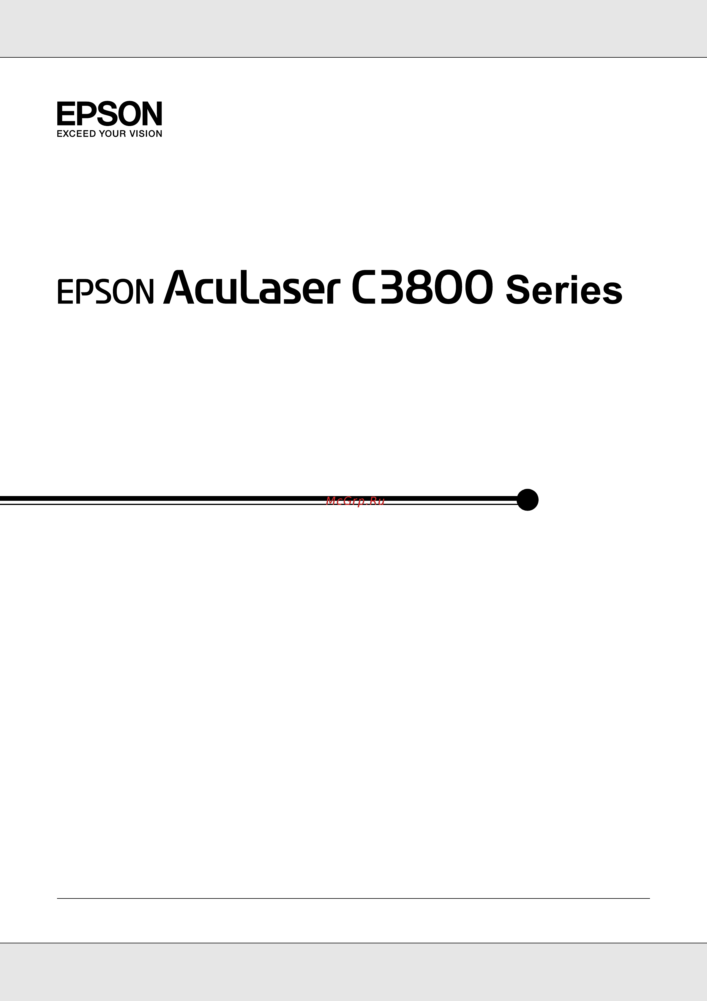 Epson AcuLaser C3800 Инструкция по эксплуатации онлайн