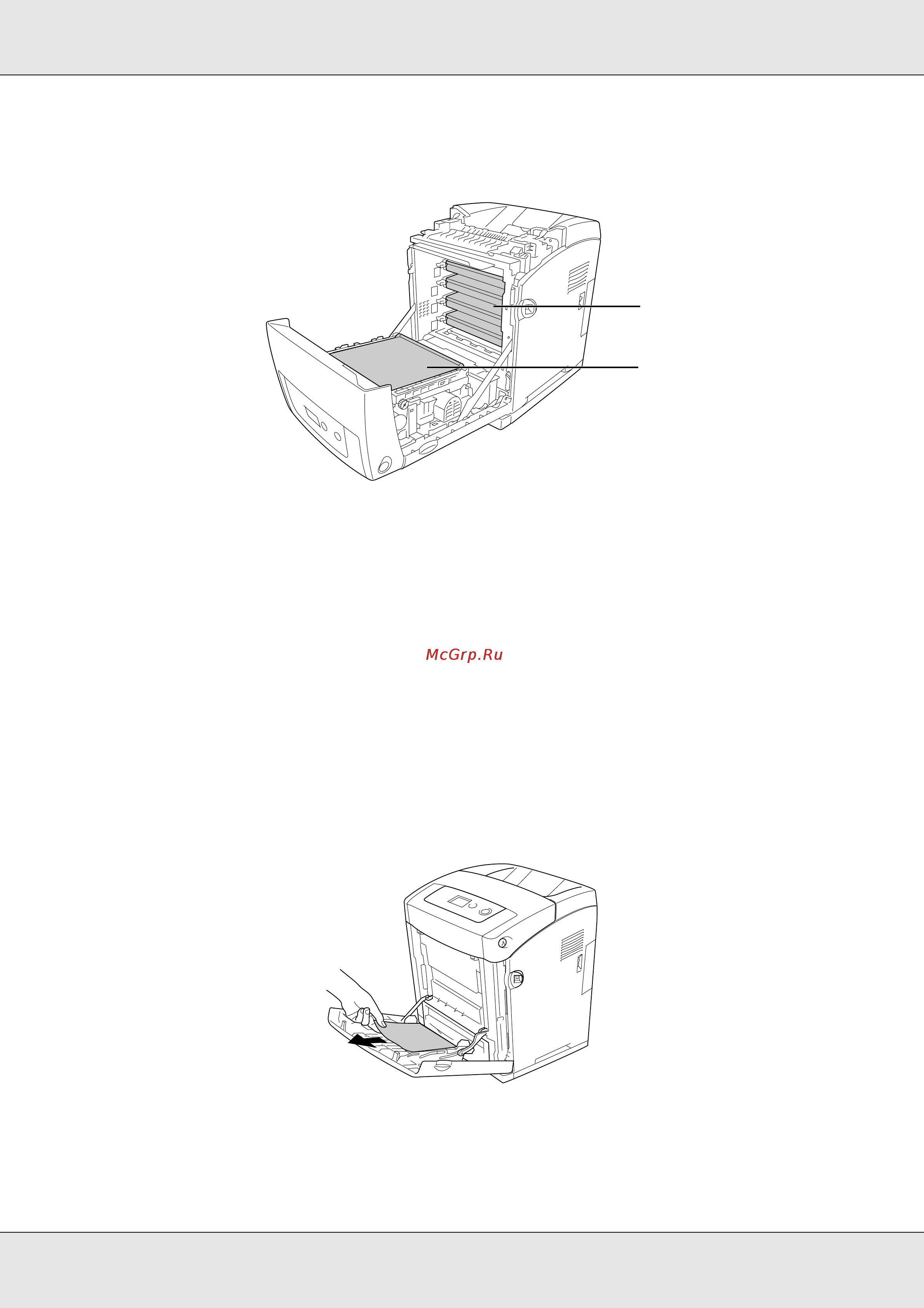 Epson AcuLaser C3800 [271/322] Замятие бумаги в модуле mp c1 a