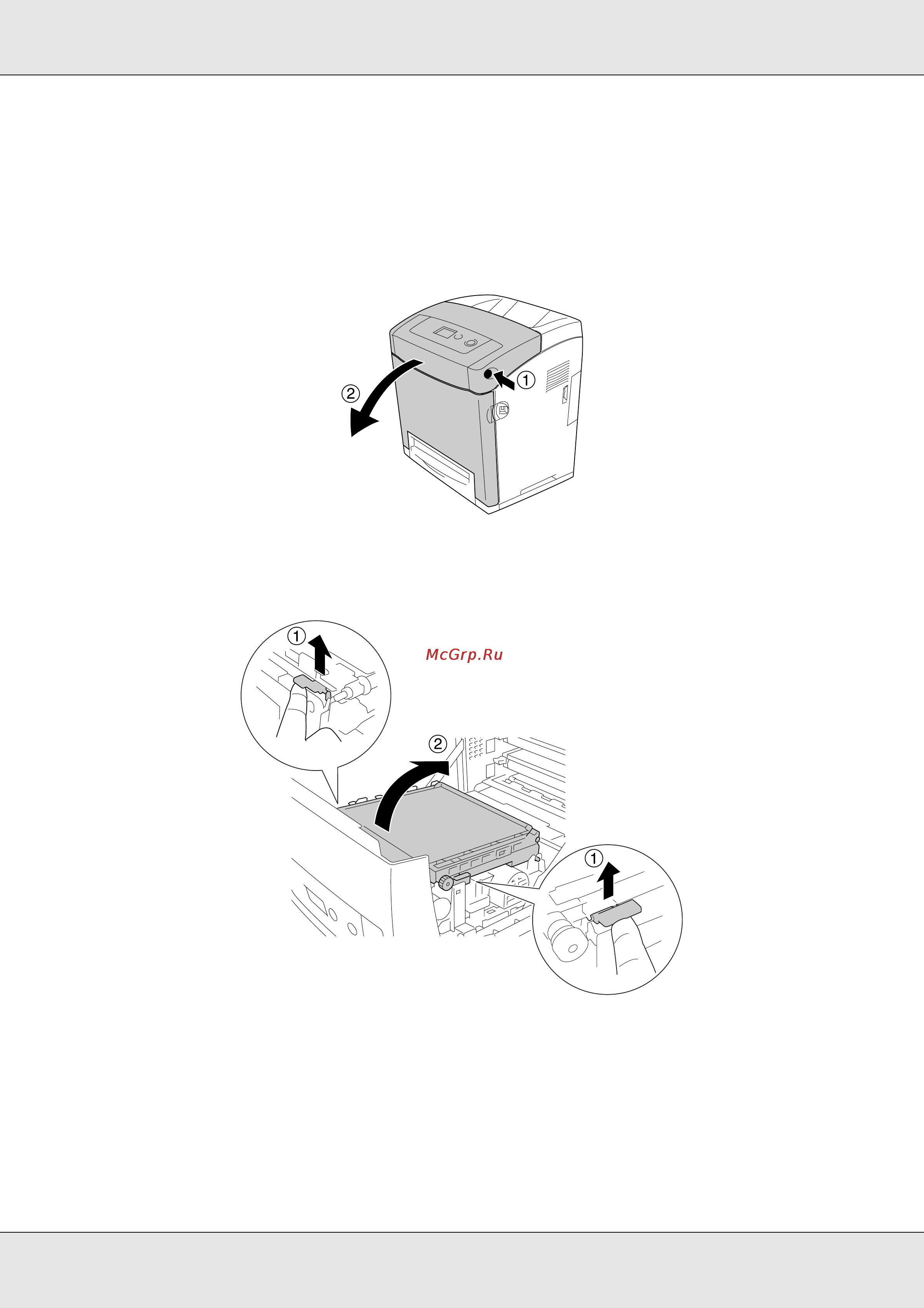 Epson AcuLaser C3800 [280/322] Замятие бумаги в модуле a d
