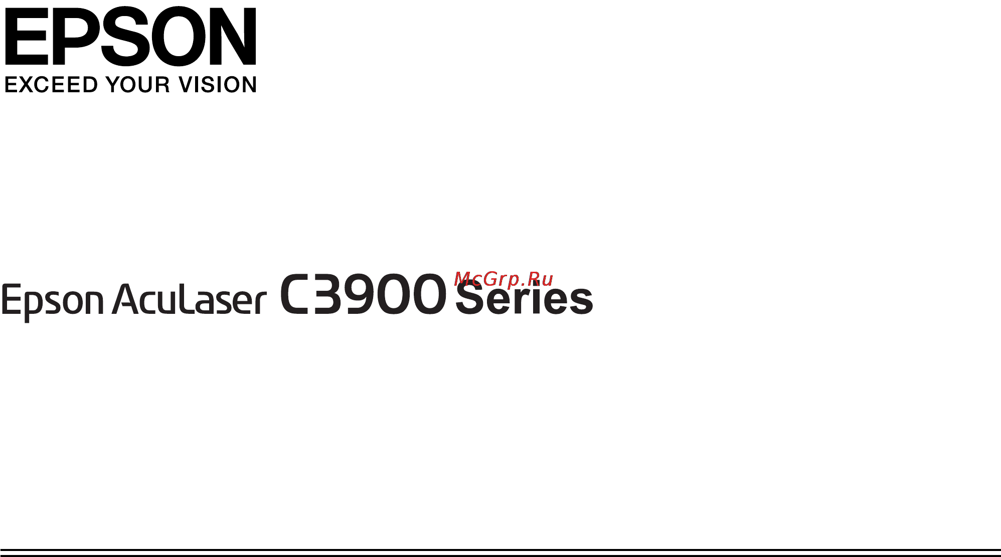 Epson AcuLaser C3900 Инструкция по эксплуатации онлайн