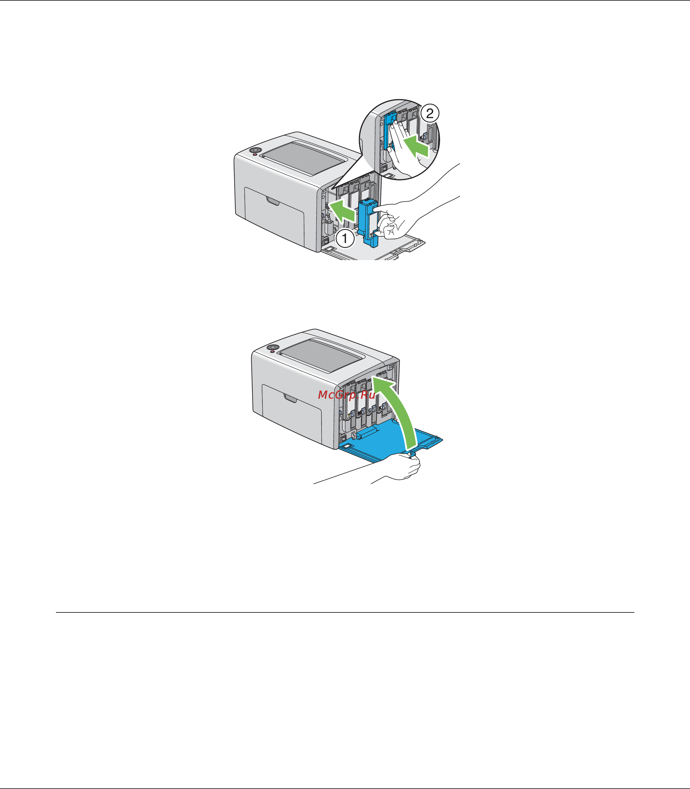Epson AcuLaser C1700 [122/134] Заказ расходных материалов