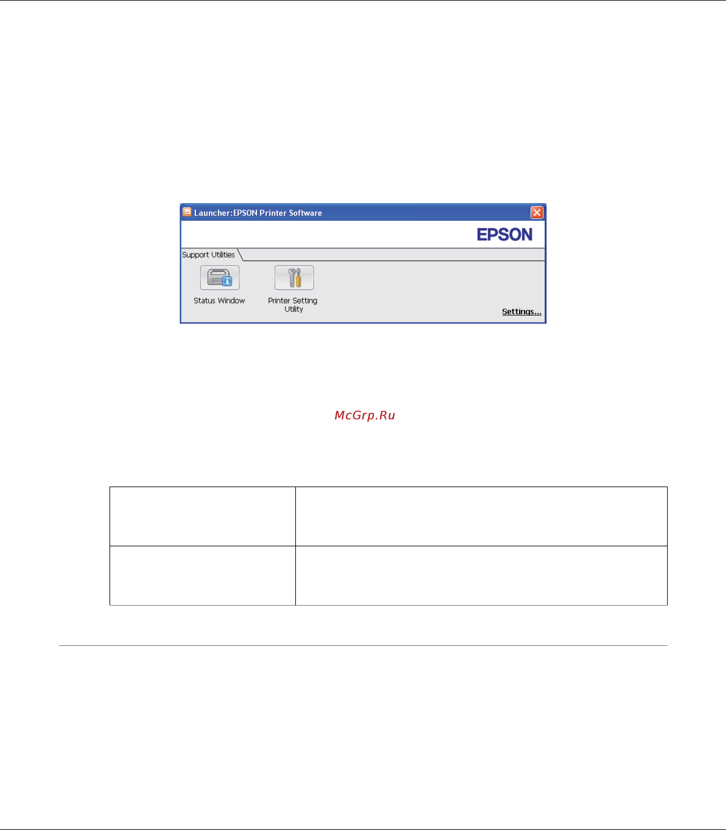 Epson AcuLaser C1700 [22/134] Виджет status monitor только в mac os x