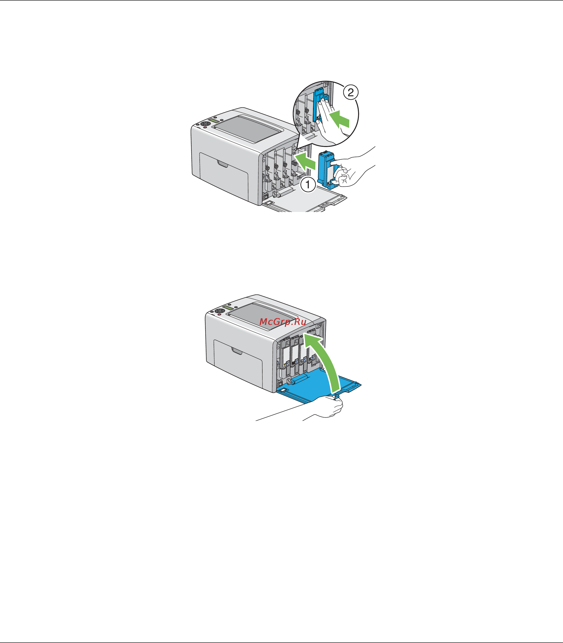 Epson AcuLaser C1750N [219/242] Очистка датчика плотности цветного тонера color toner density ctd sensor