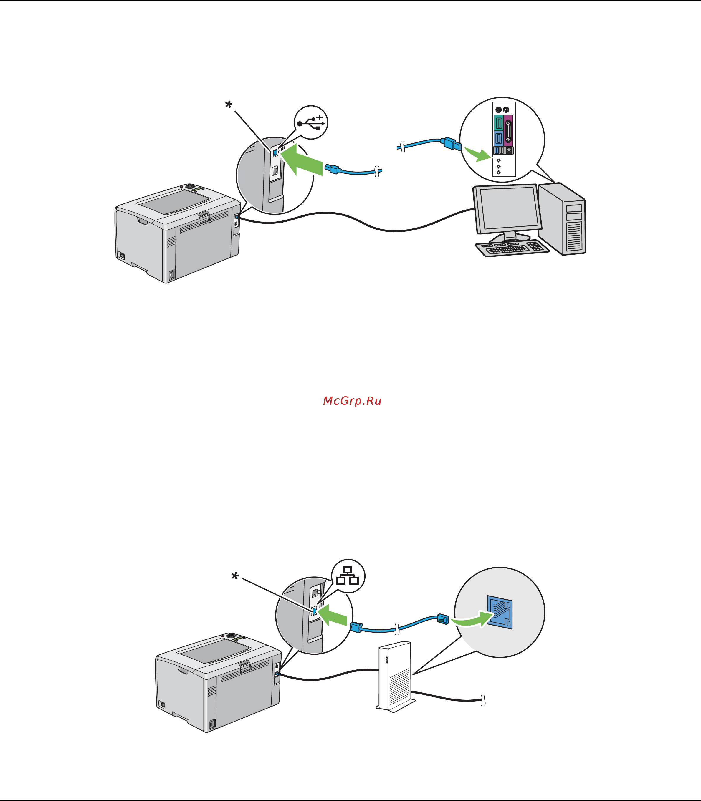 Epson AcuLaser C1750N [29/242] Сетевое соединение