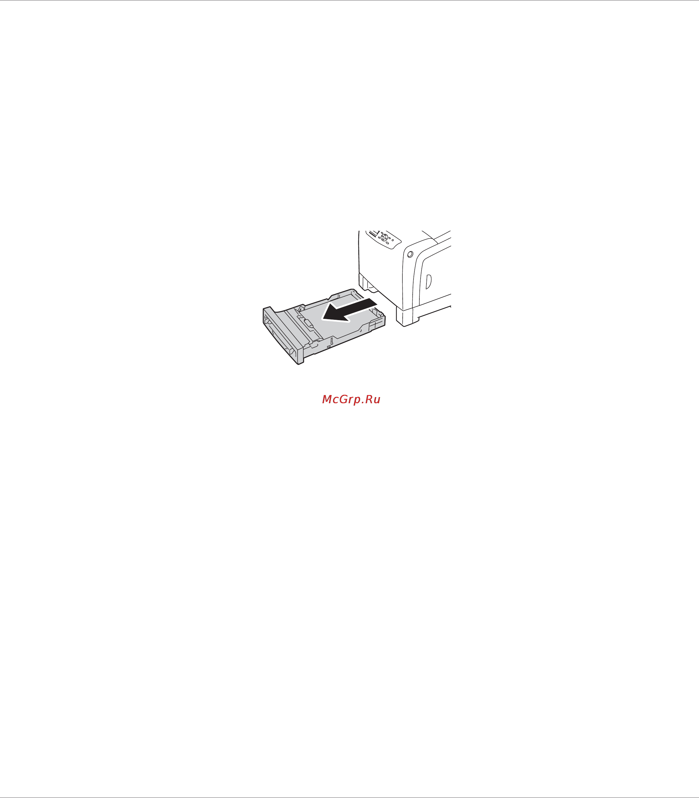 Epson AcuLaser C2900 [242/273] Извлечение блока подающего ролика в стандартном лотке на 250 листов