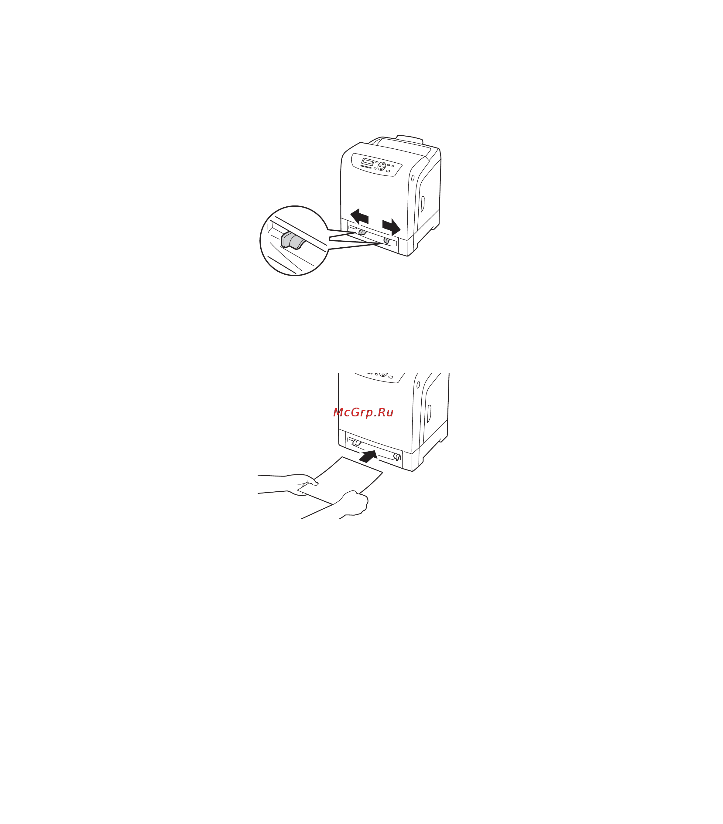 Epson AcuLaser C2900 [84/273] Загрузка носителей для печати в податчик одного листа ssf