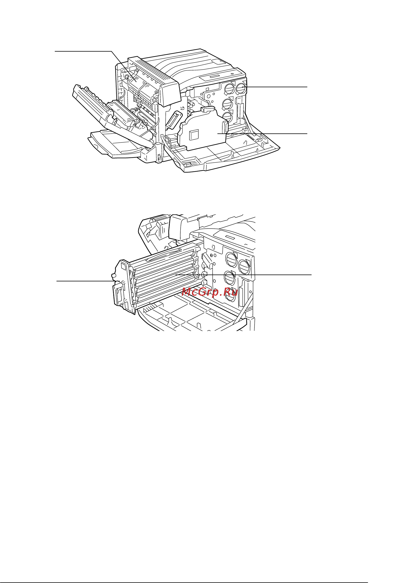 Epson AcuLaser C9100 [21/462] Внутренние элементы принтера