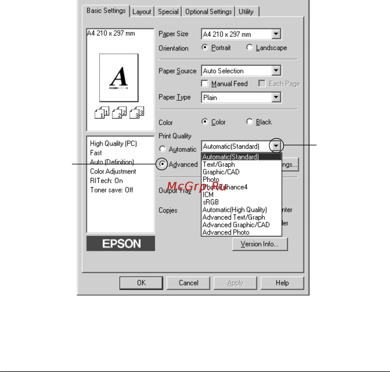 Epson AcuLaser C9100 [58/462] R4c8350 long bk rev c