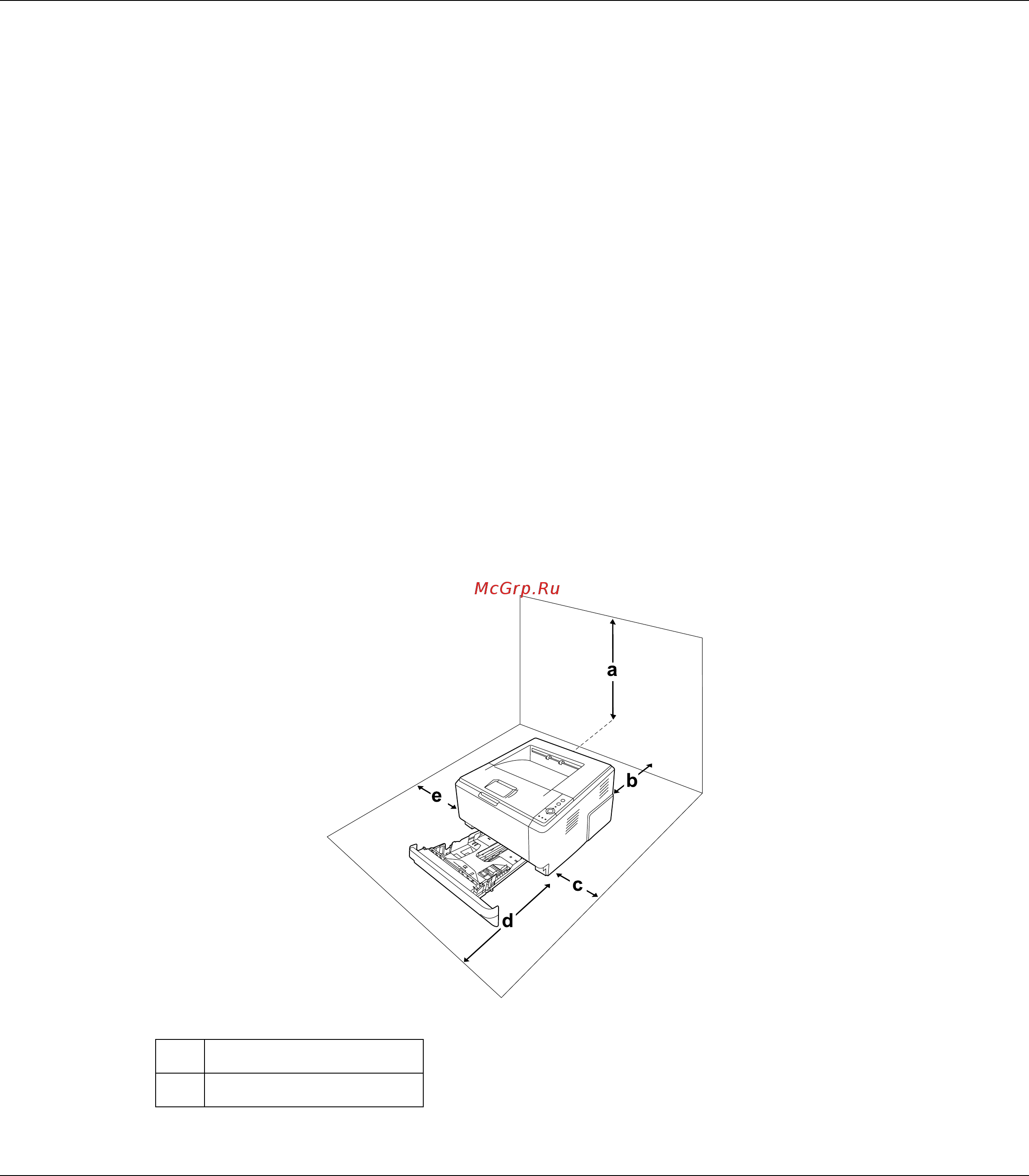 Epson AcuLaser M2300 [13/179] Выбор места для установки принтера