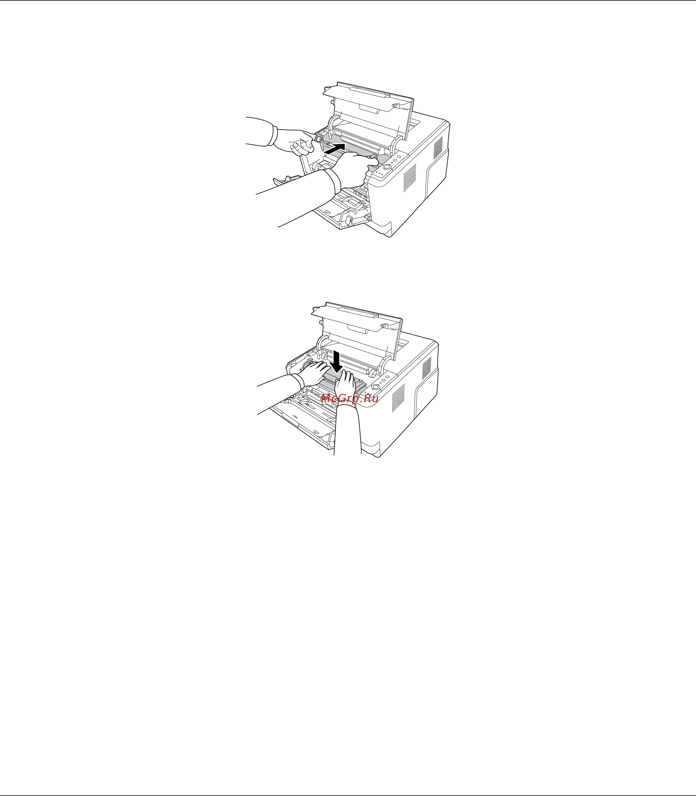 Epson AcuLaser M2300 [92/179] Аккуратно установите фотокондуктор на место