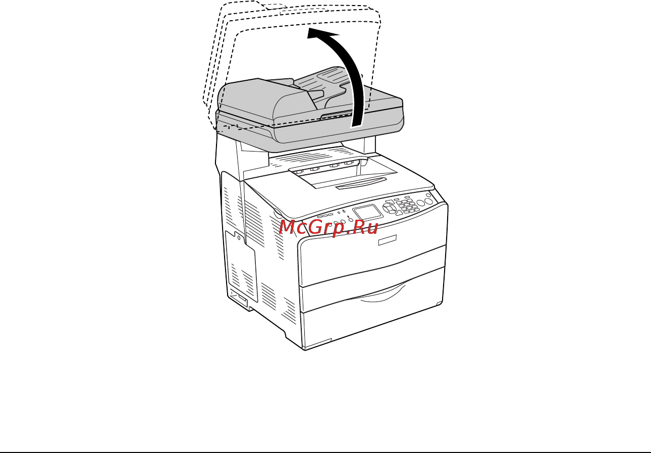 Epson AcuLaser CX11N [390/531] Замятие c крышка c