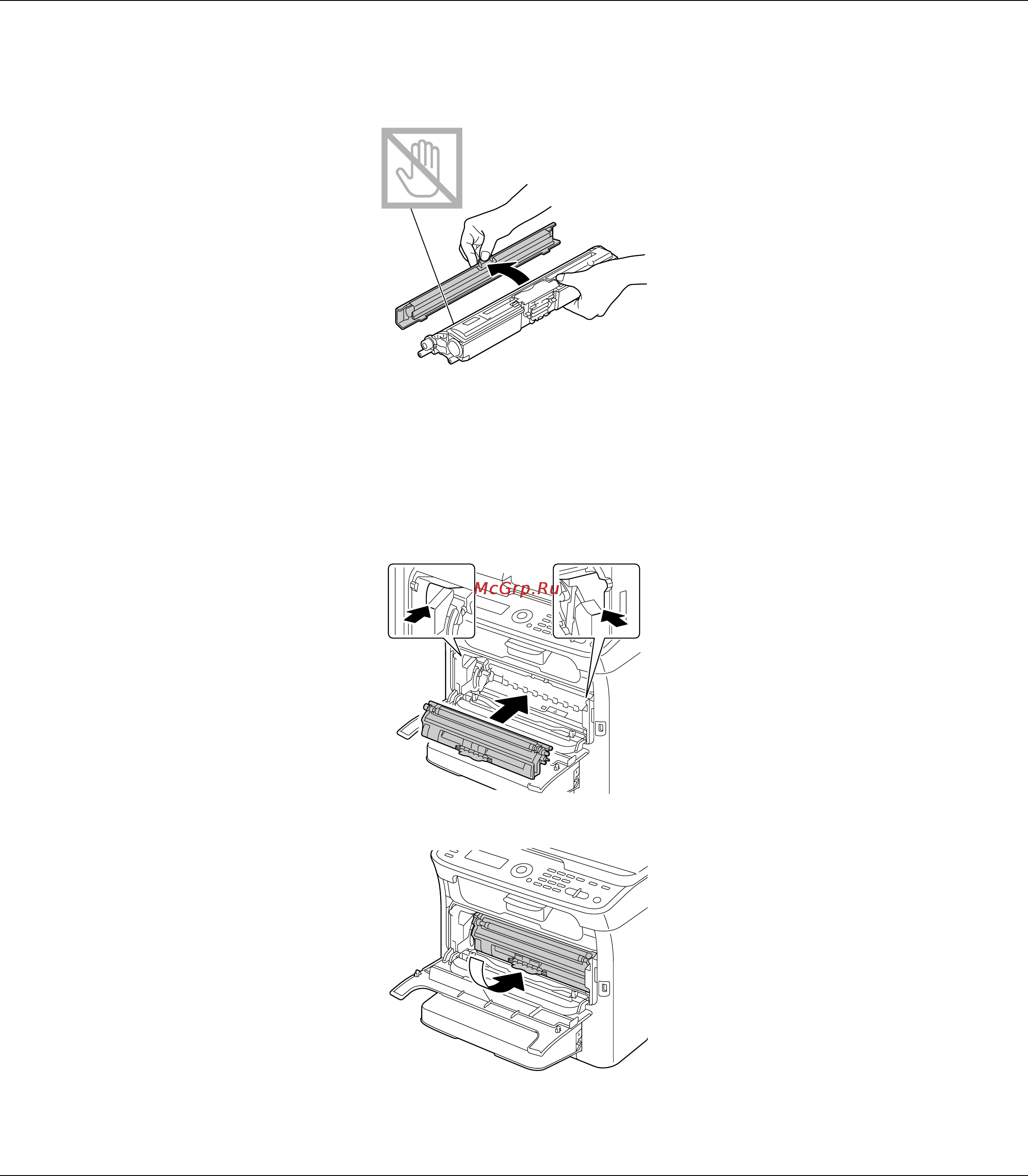Epson AcuLaser CX16NF [135/233] Снимите крышку закрывающую ролик