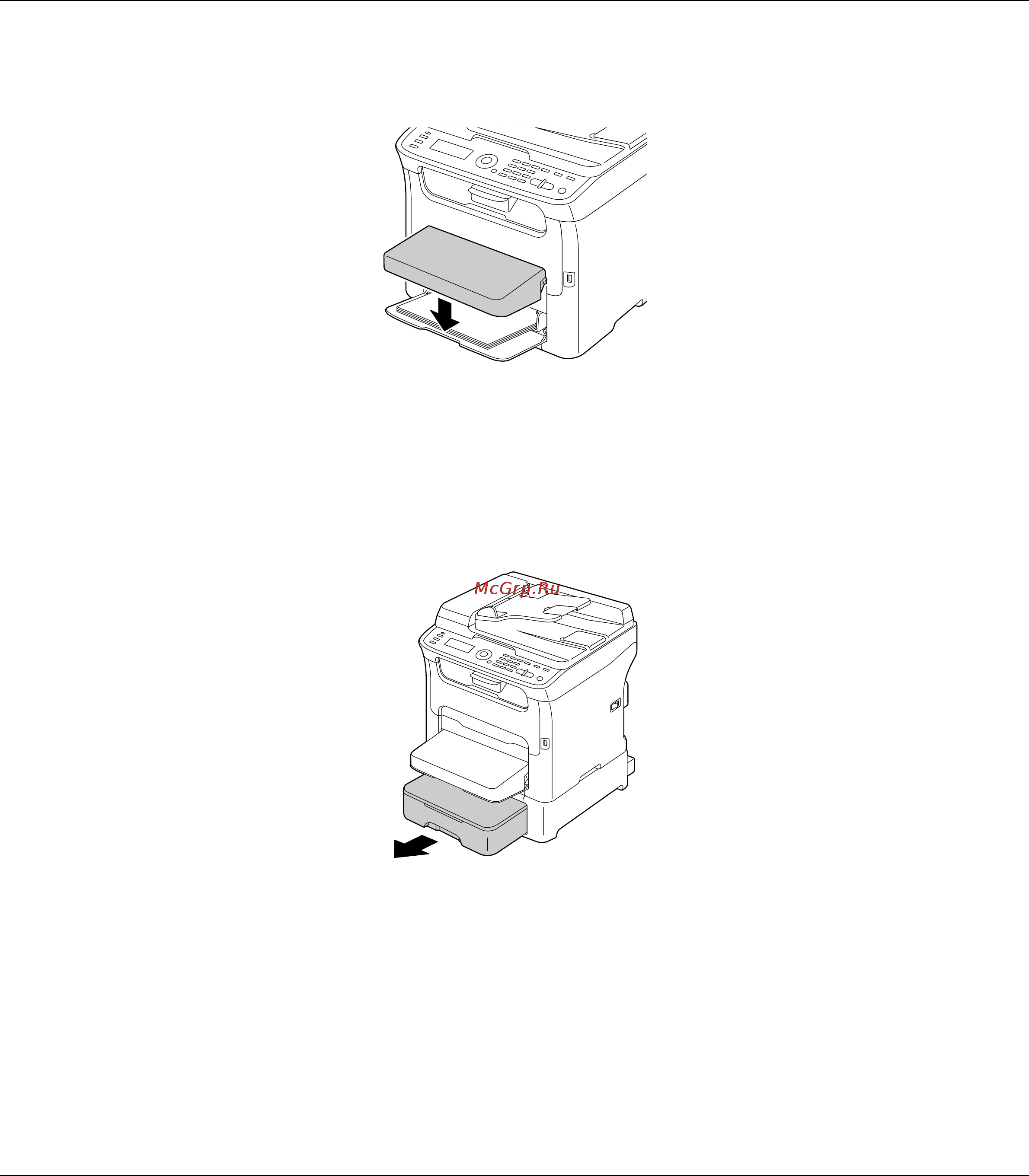 Epson AcuLaser CX16NF [183/233] Устранение замятия в лотке 2 только для aculaser cx16nf