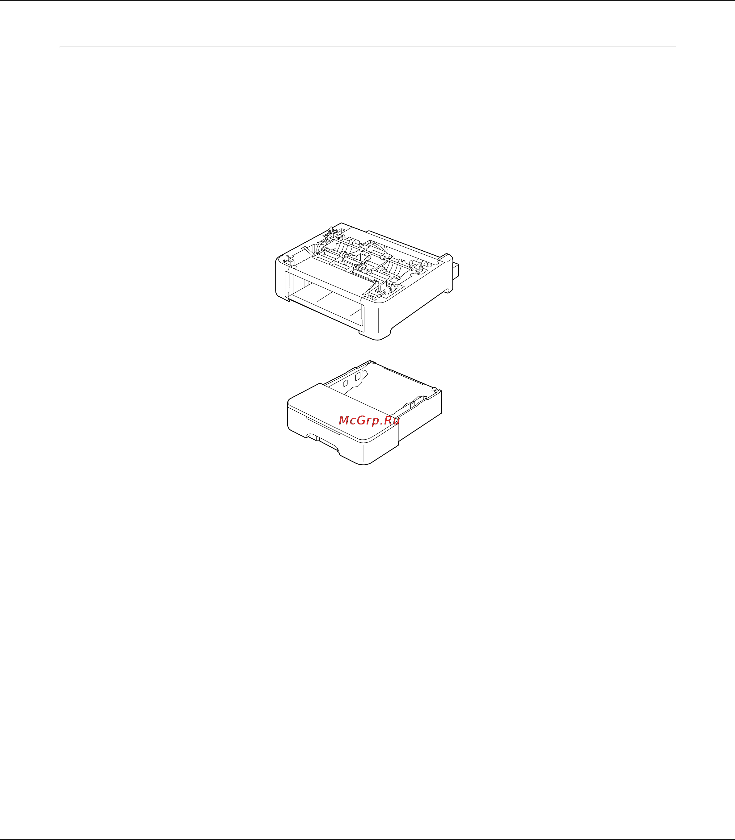 Epson AcuLaser CX16NF [218/233] Кассетный лоток на 500 листов лоток 2