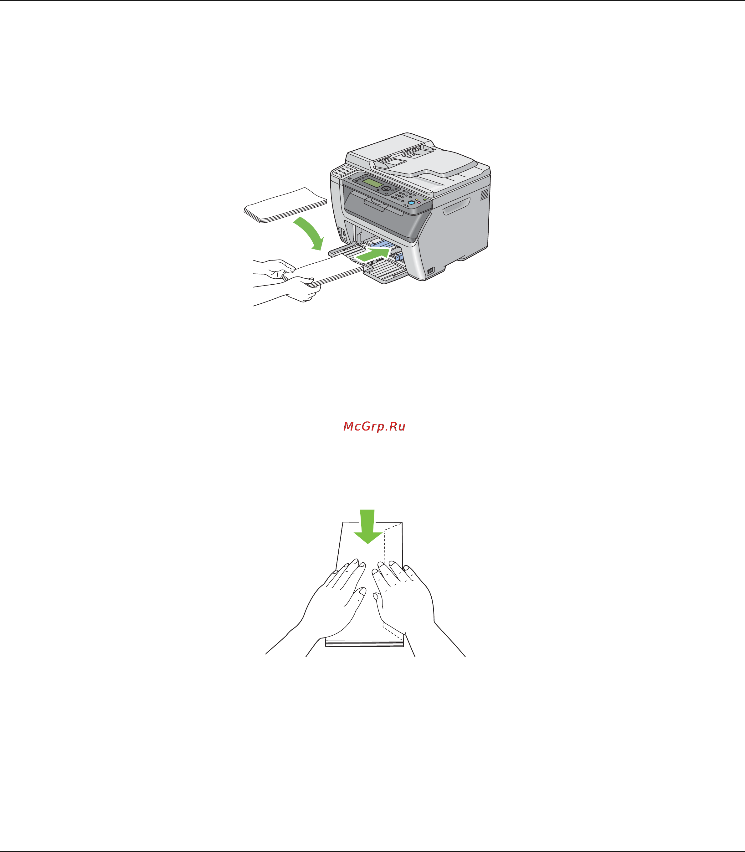 Epson AcuLaser CX17NF [138/418] При загрузке носителей типа c5