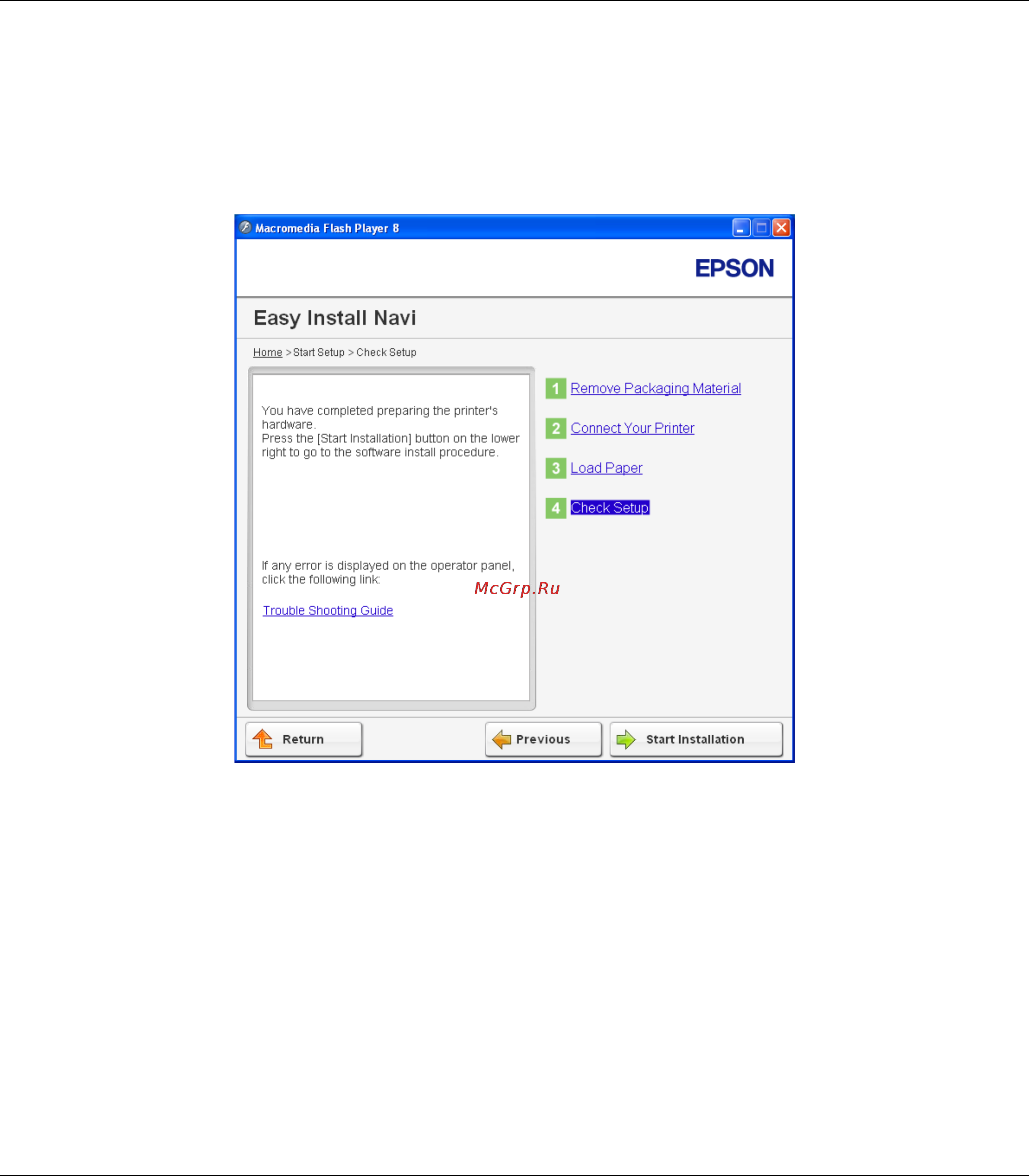 Epson AcuLaser CX17NF Инструкция по эксплуатации онлайн [81/418] 49801