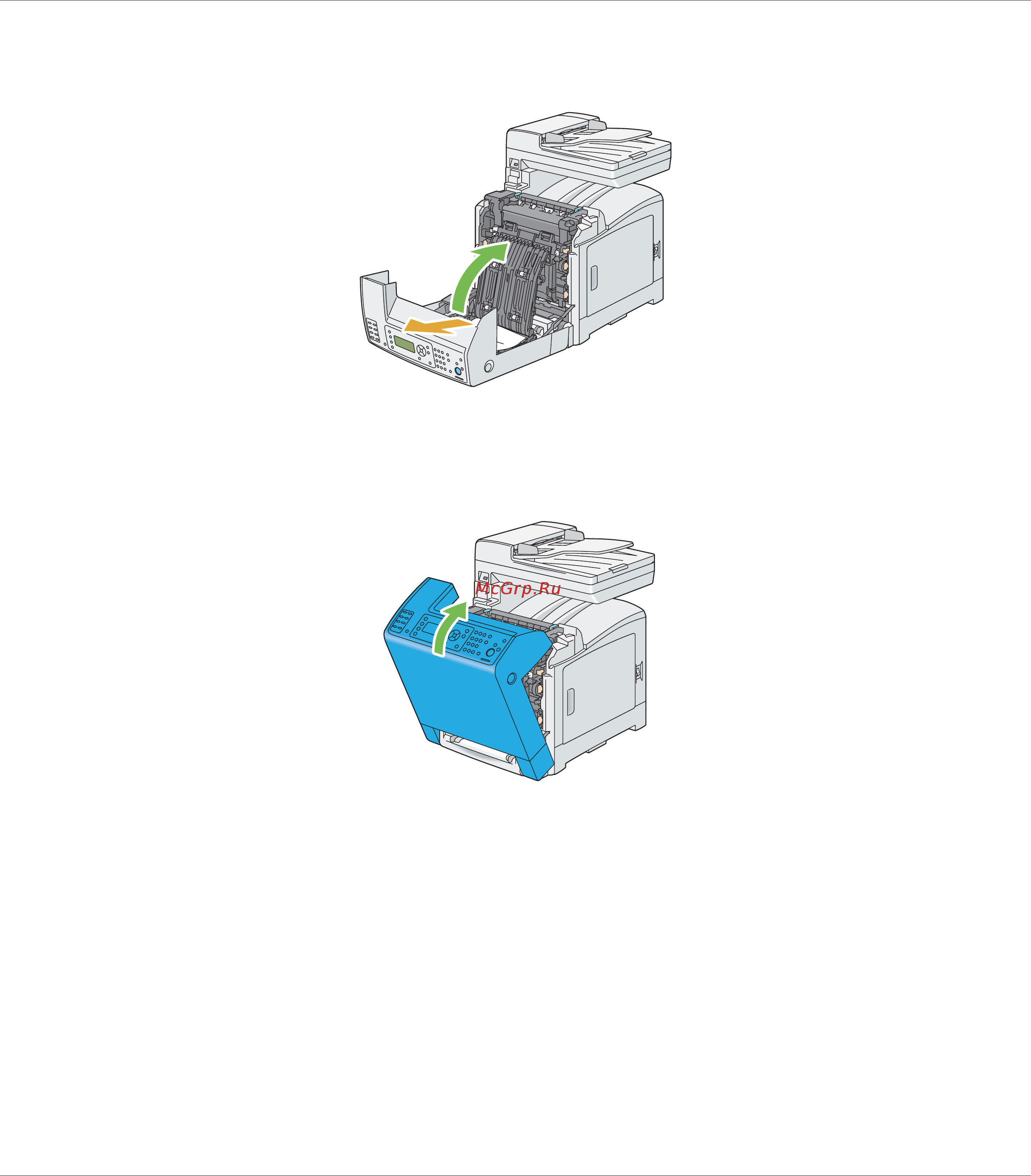 Epson AcuLaser CX29NF [352/501] Очистка замятий бумаги из дополнительного кассетного блока для бумаги на 250 листов