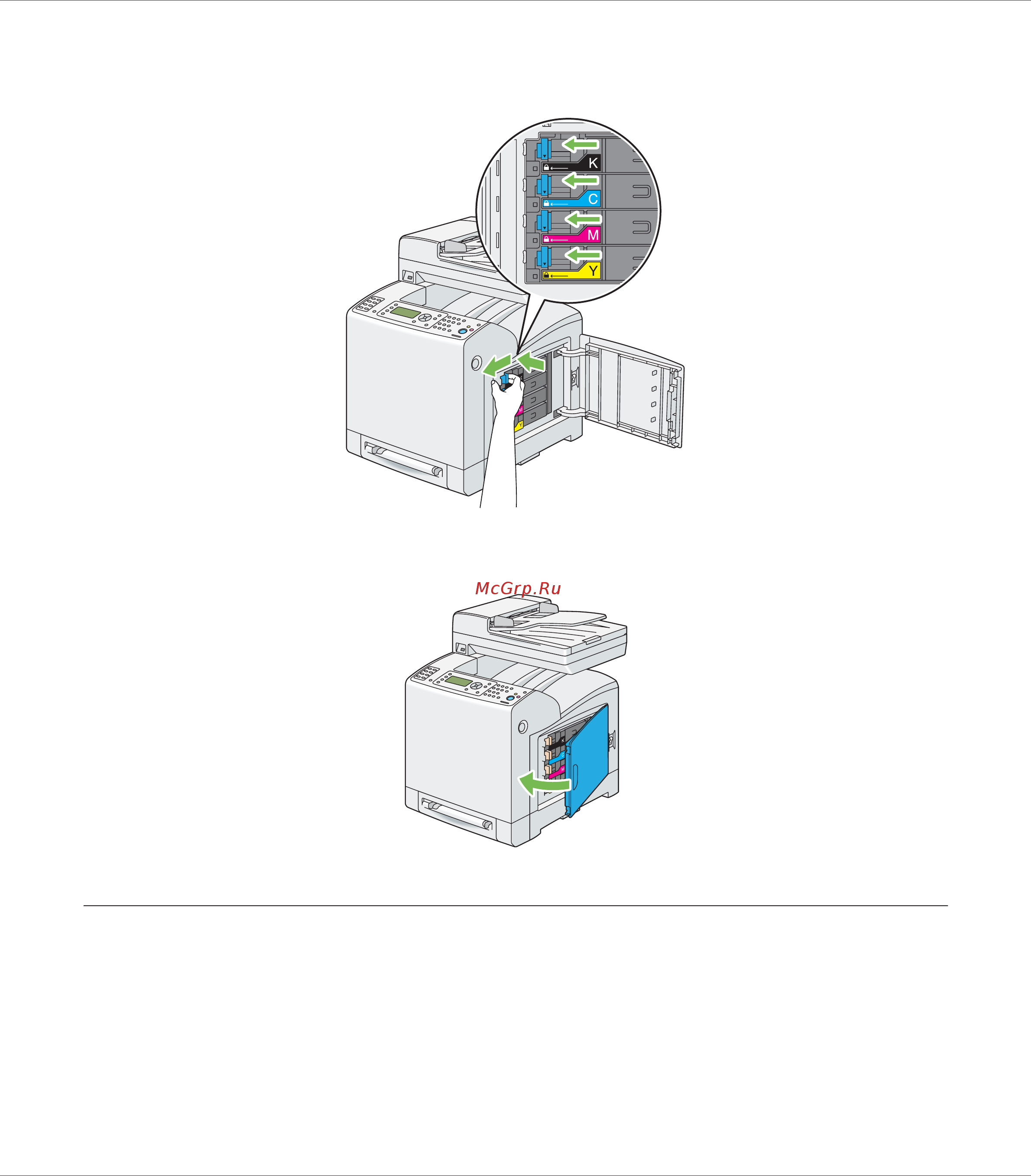 Epson AcuLaser CX29NF [37/501] Установка дополнительного оборудования