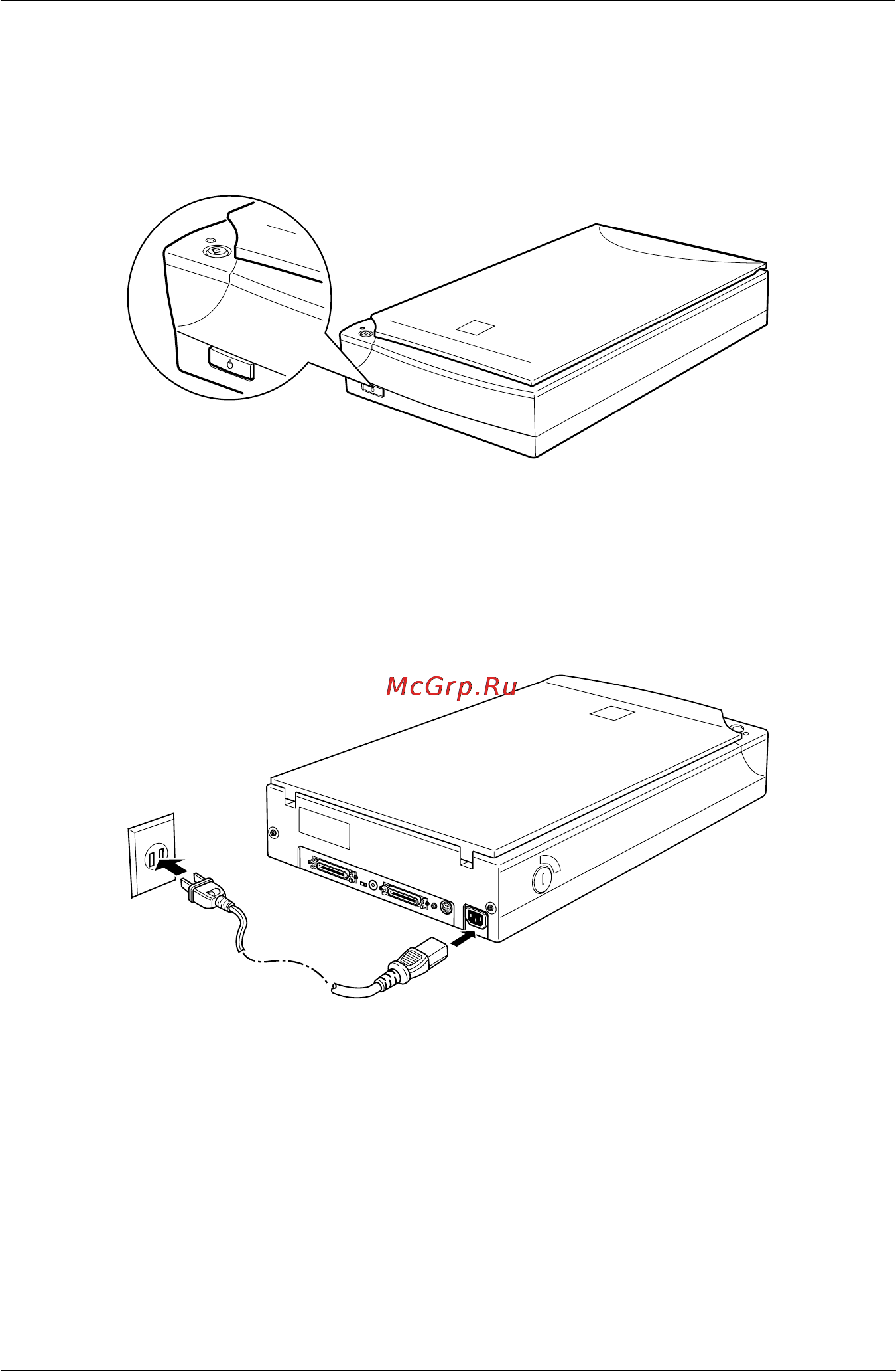 Epson GT-7000 [20/94] Включение сканера в сеть