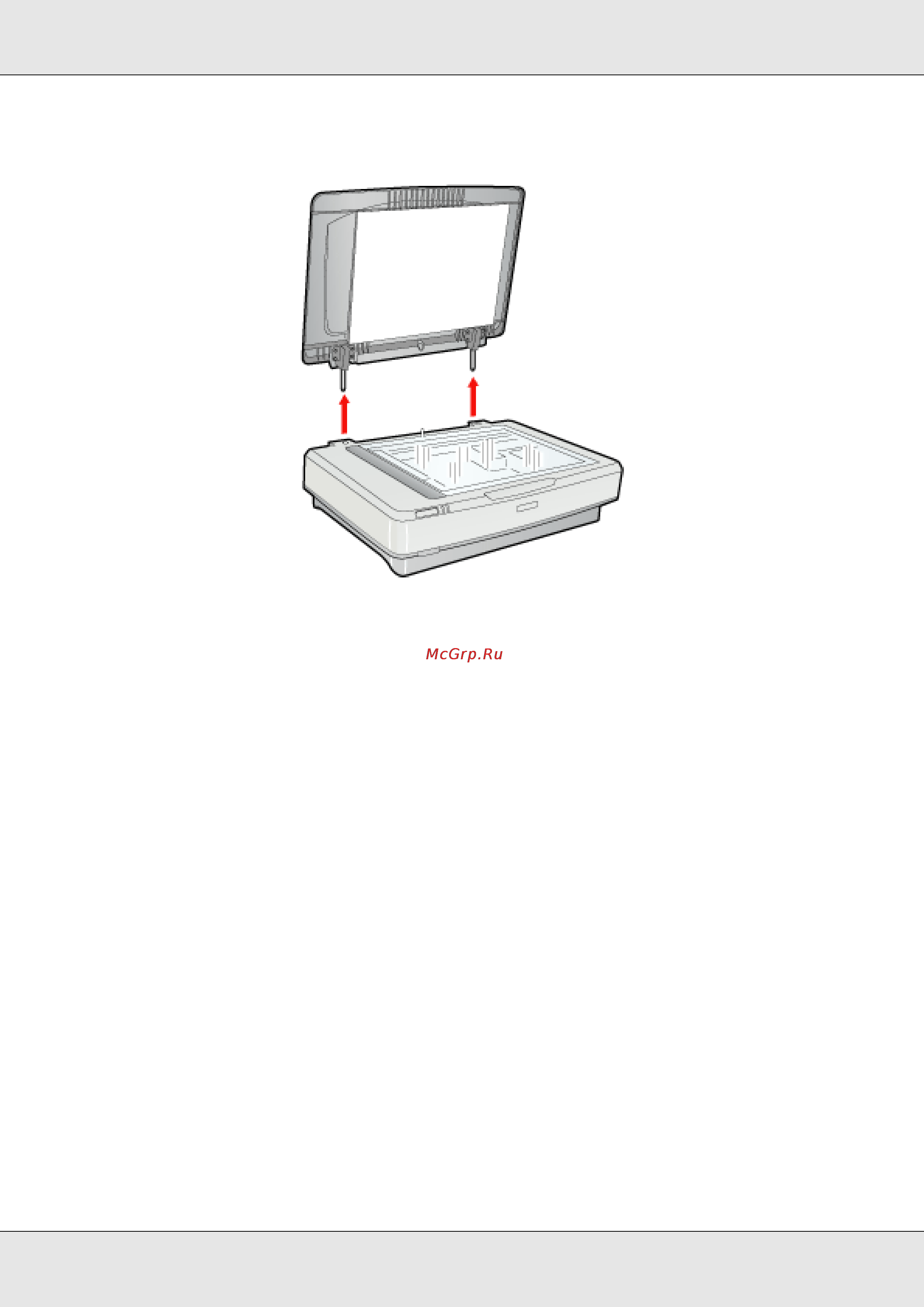 Epson GT-20000 [21/162] Потяните крышку сканера строго вверх и снимите ее