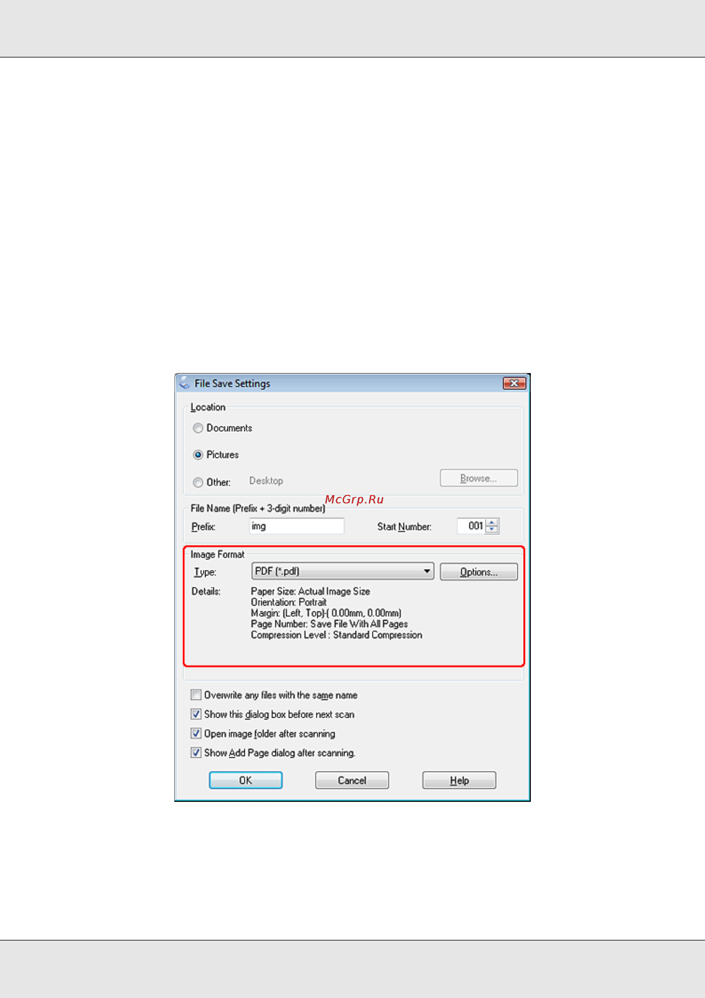 Epson GT-20000 Инструкция по эксплуатации онлайн [73/162] 49906